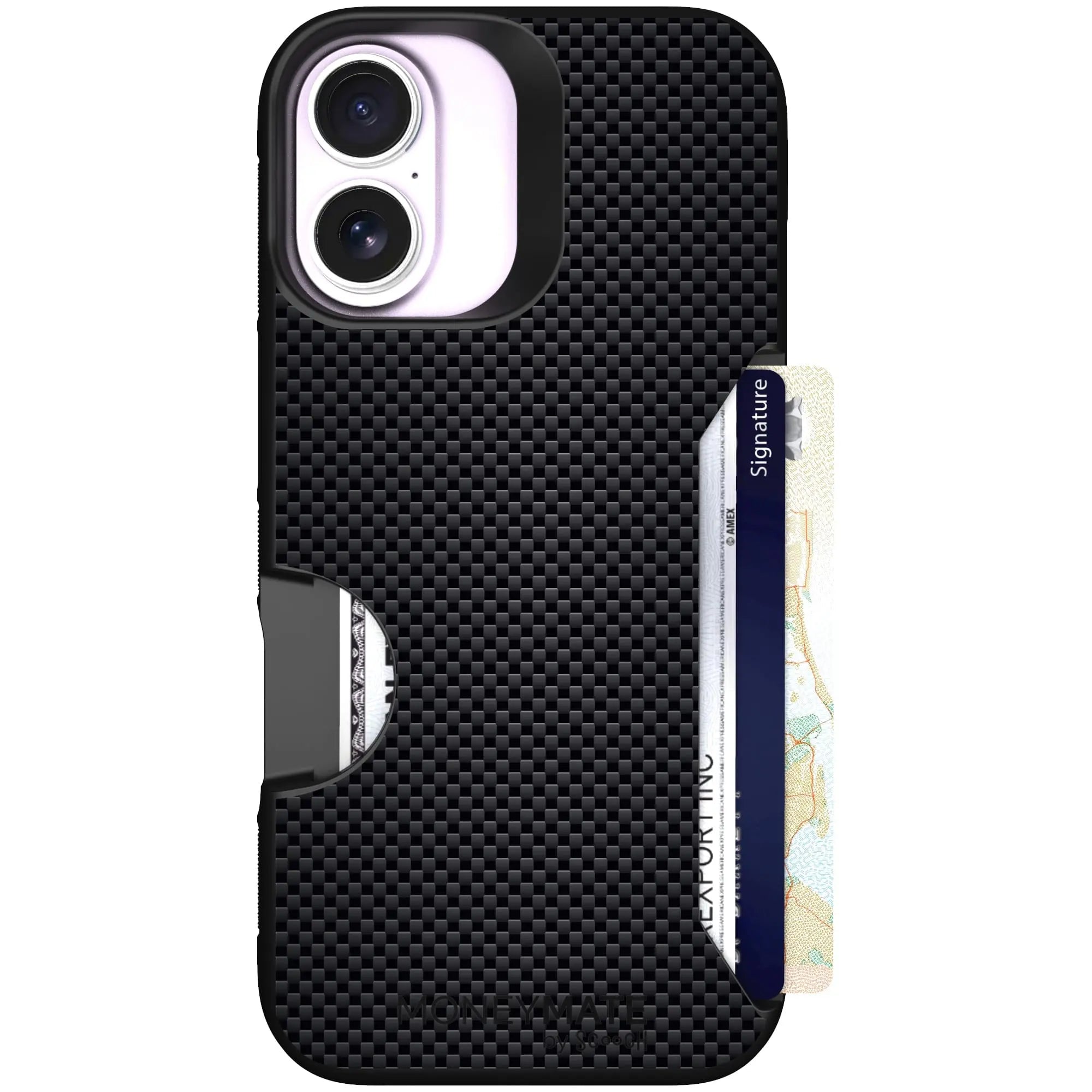 Scooch-Moneymate for iPhone 17-Carbon Fiber