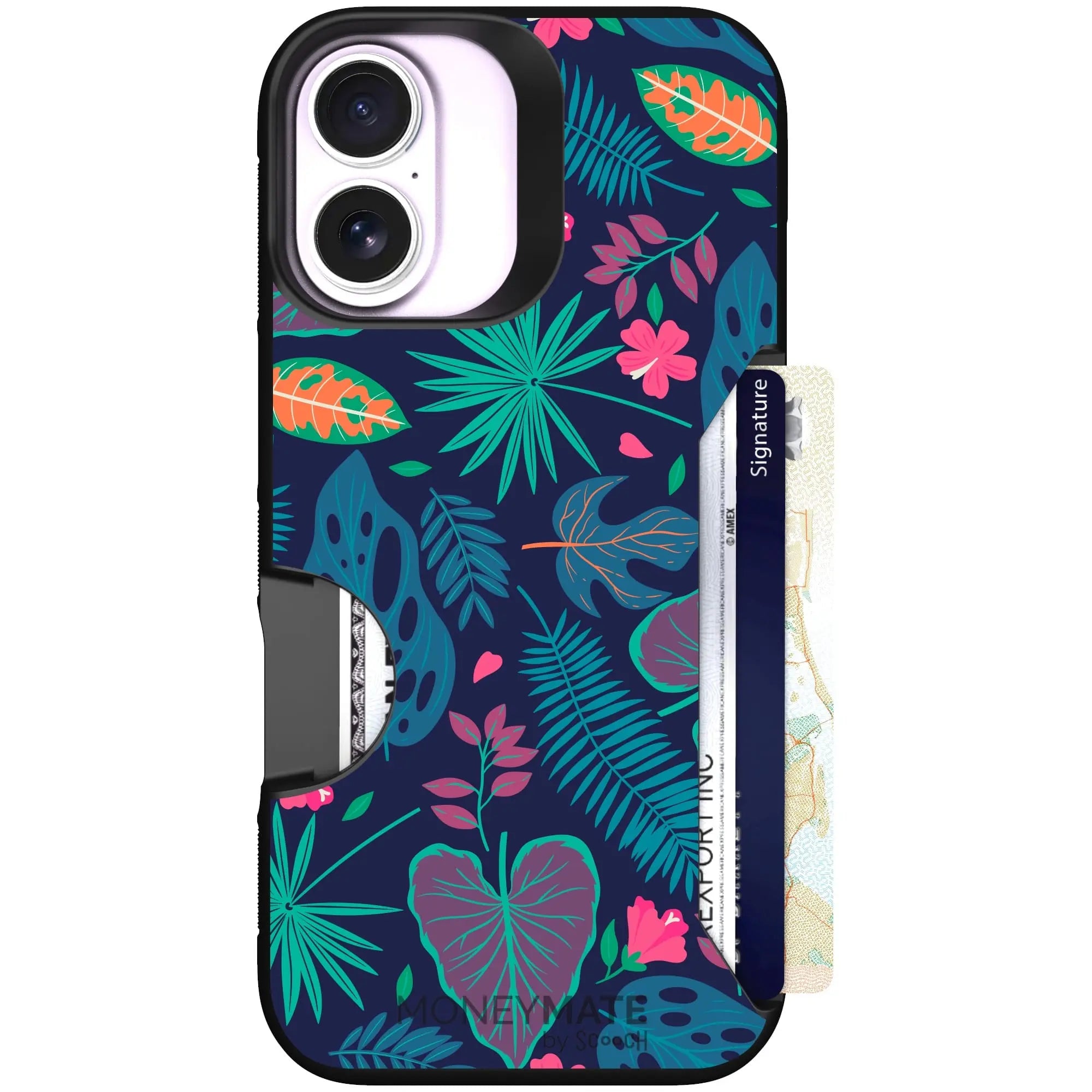Scooch-Moneymate for iPhone 17-Tropical Leaves