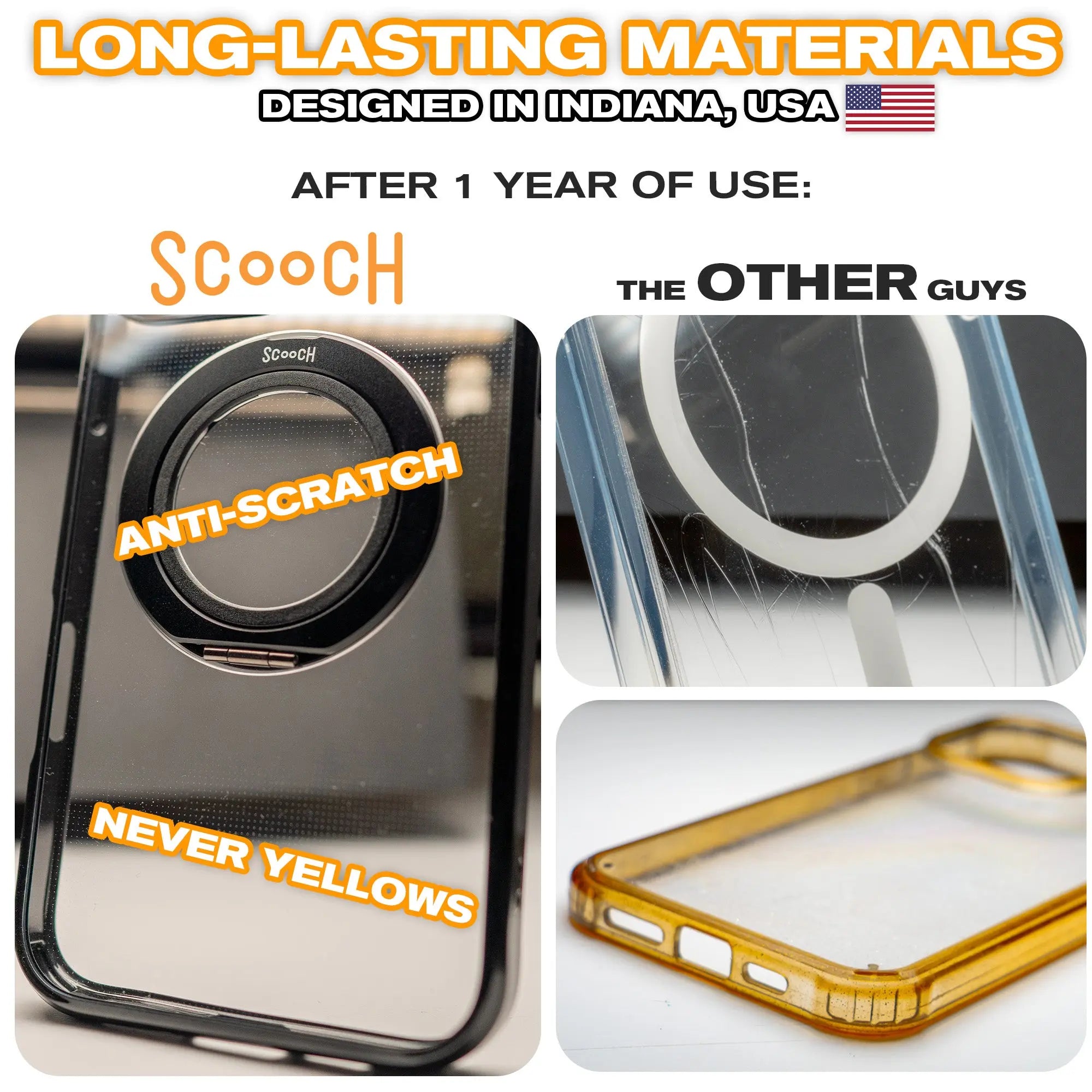 Scooch-Scooch HaloCase with Ring Stand Compatible with MagSafe (DHL Designs)-