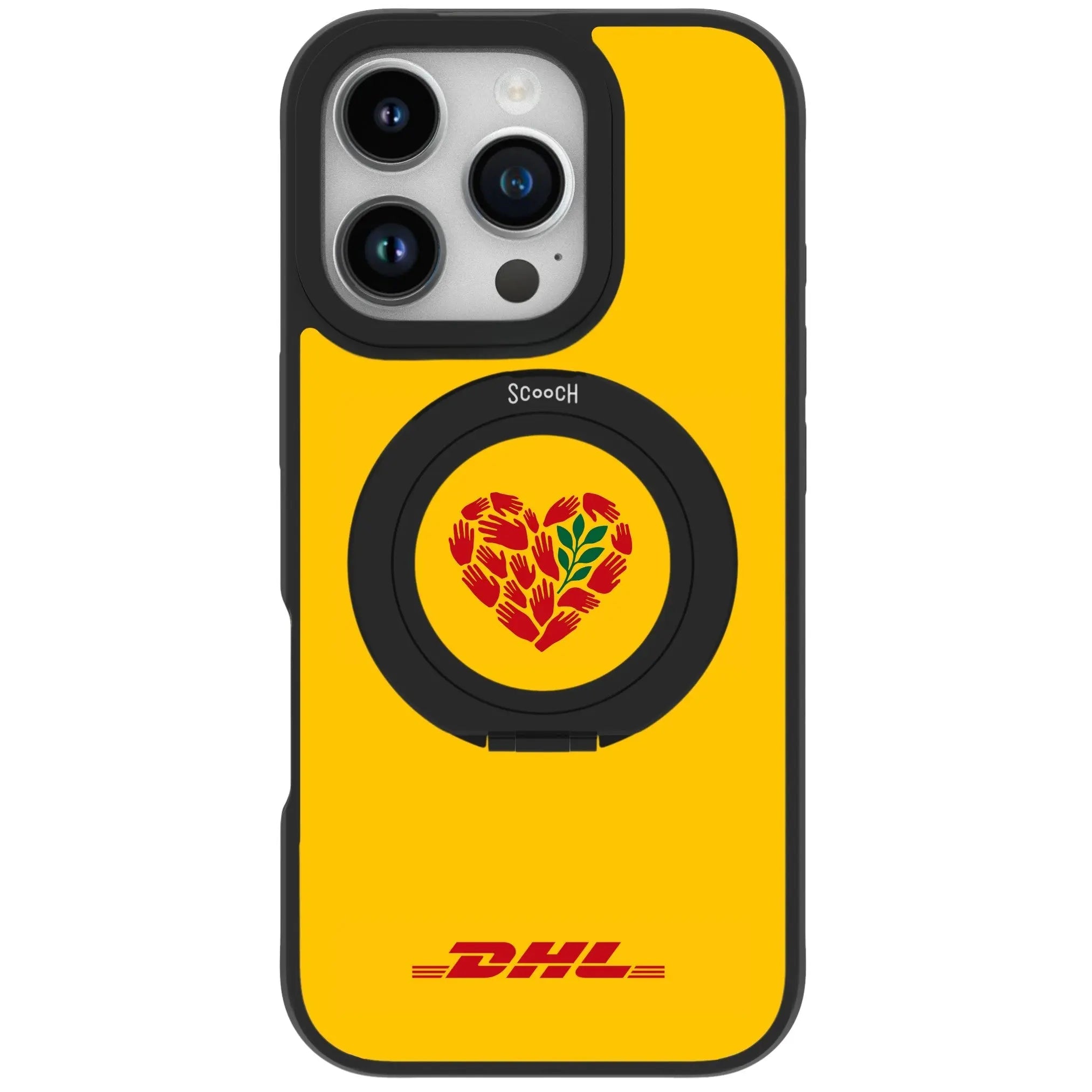 Scooch-Scooch HaloCase with Ring Stand Compatible with MagSafe (DHL Designs)-iPhone 16 / DHL Cares