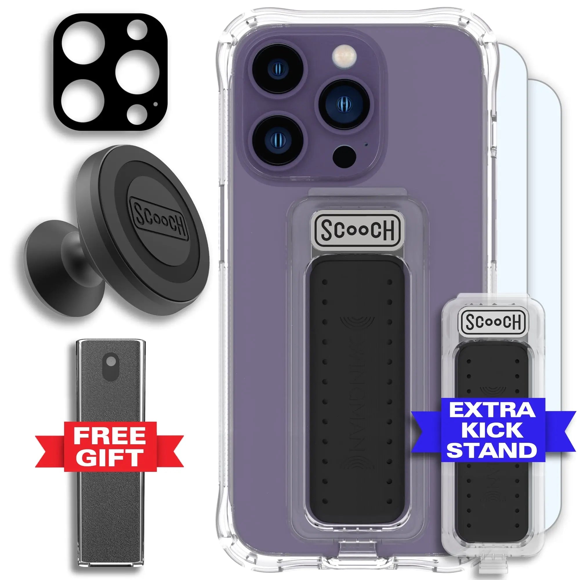 Scooch-Wingman Defender Bundle for iPhone 14 Pro-