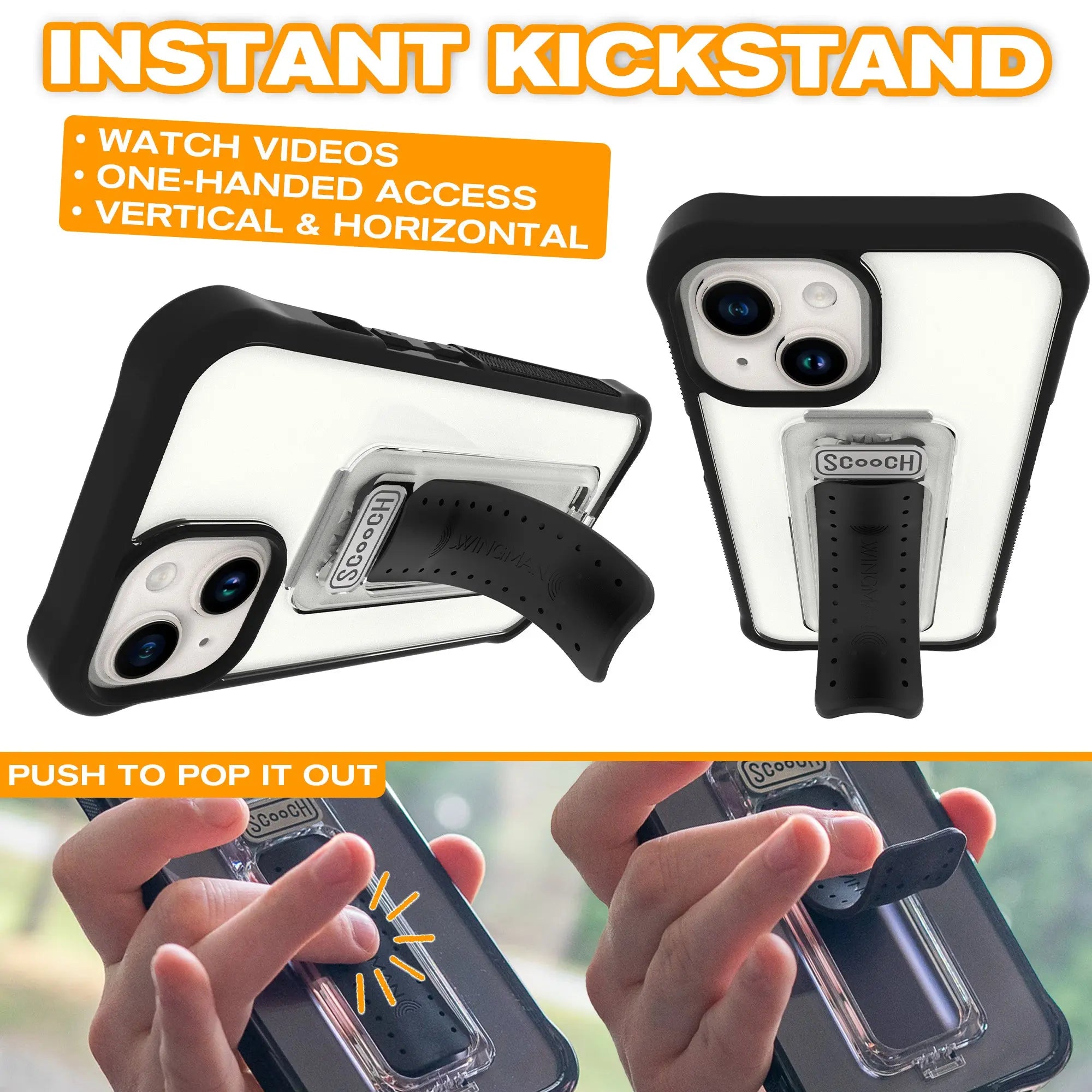 Scooch-Wingman Defender Bundle for iPhone 15-