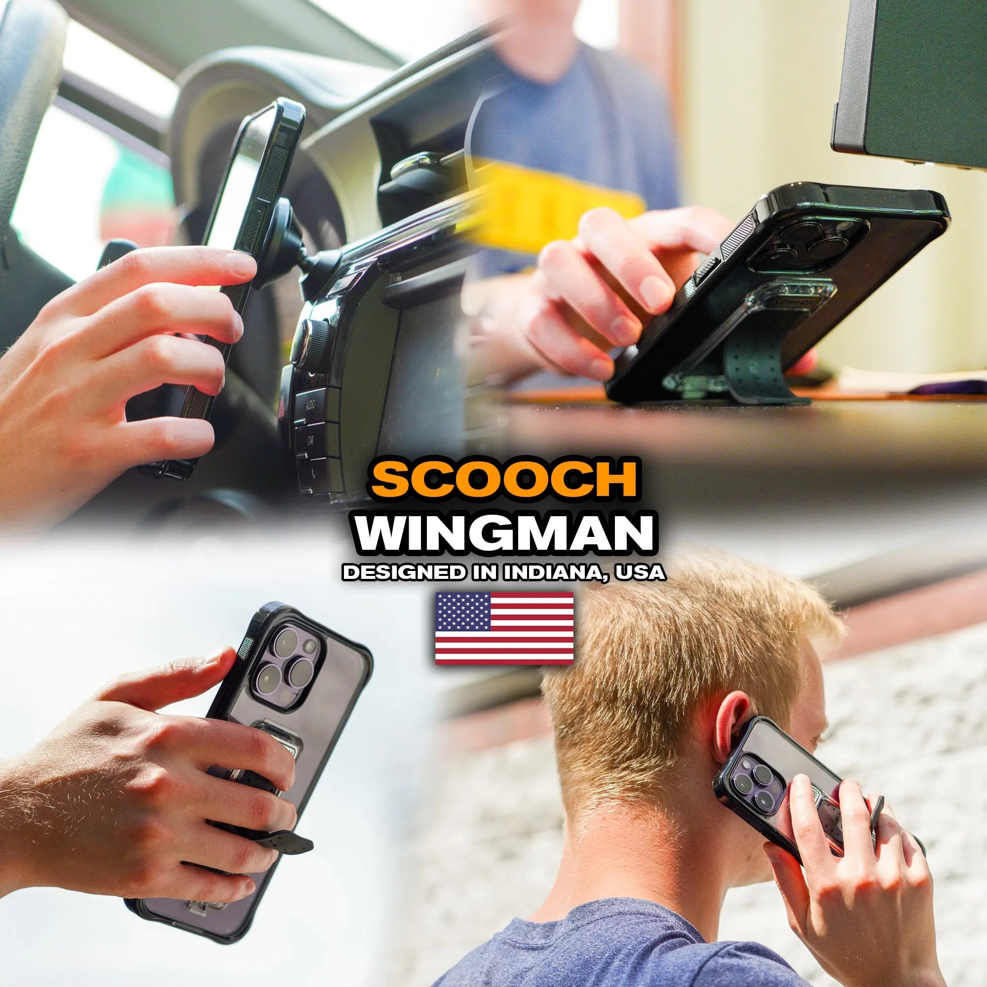 Scooch-Wingman Defender Bundle for iPhone 15 Pro Max-