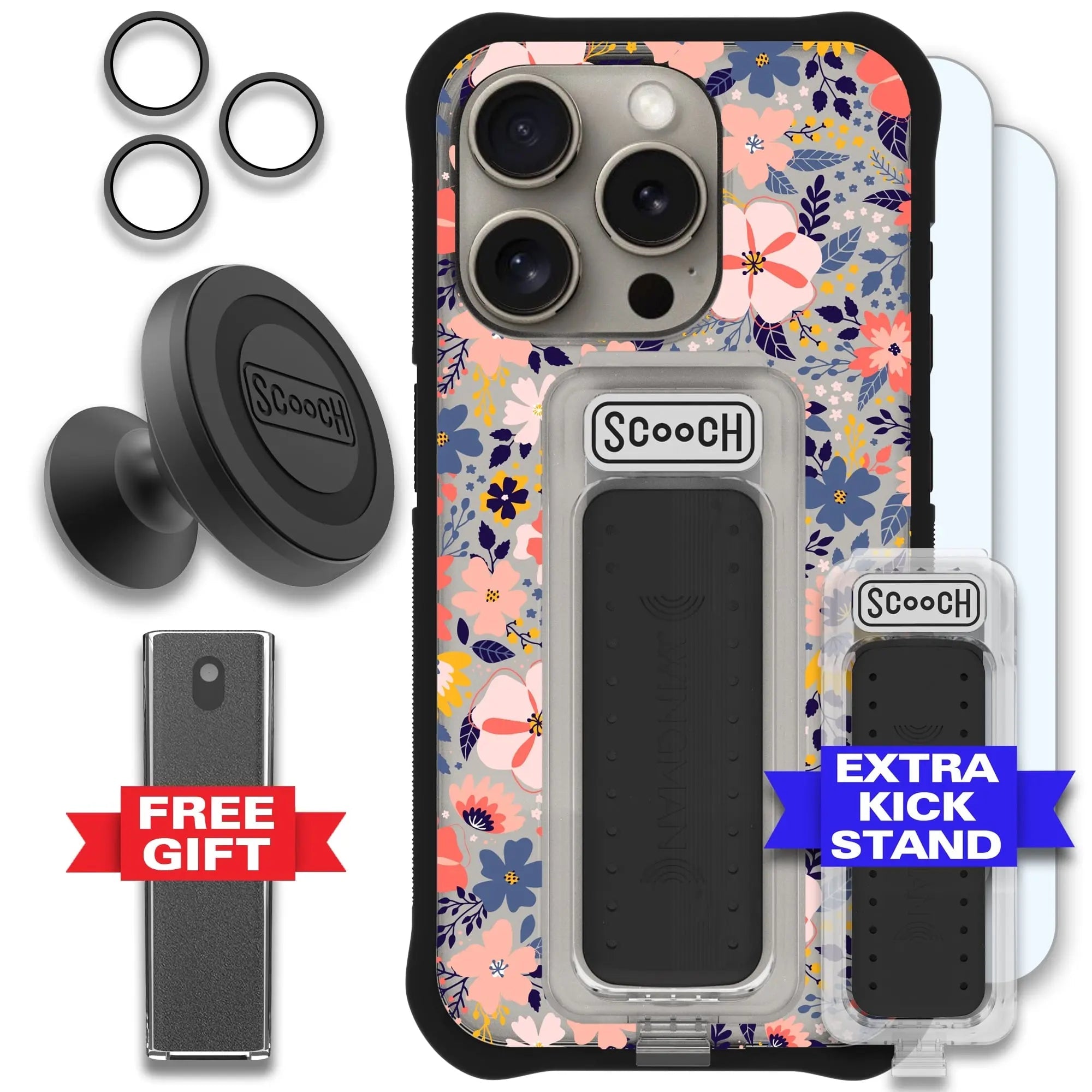 Wingman Wildflowers iPhone 15 Pro Defender