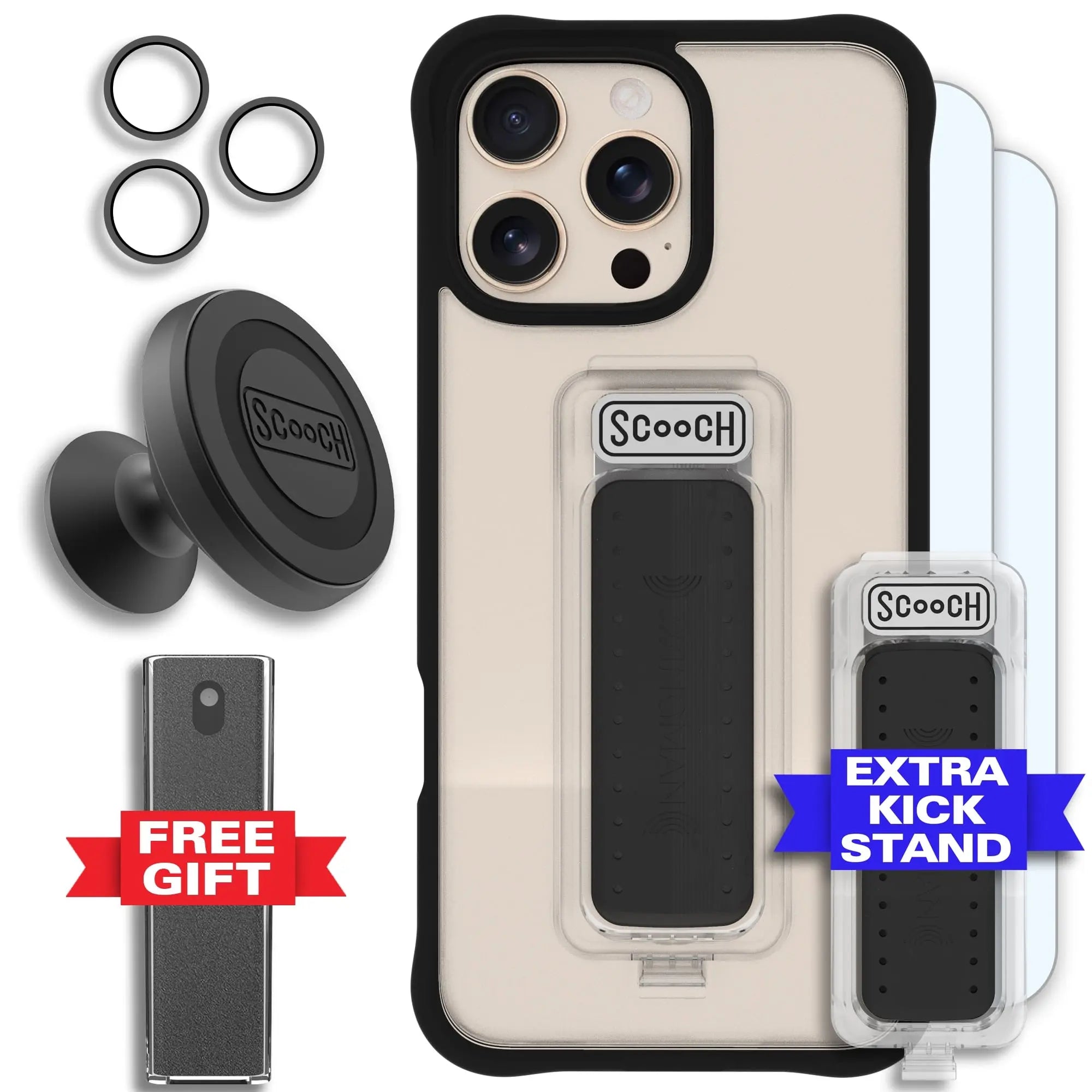 Wingman Tuxedo Clear iPhone 16 Pro Max Defender