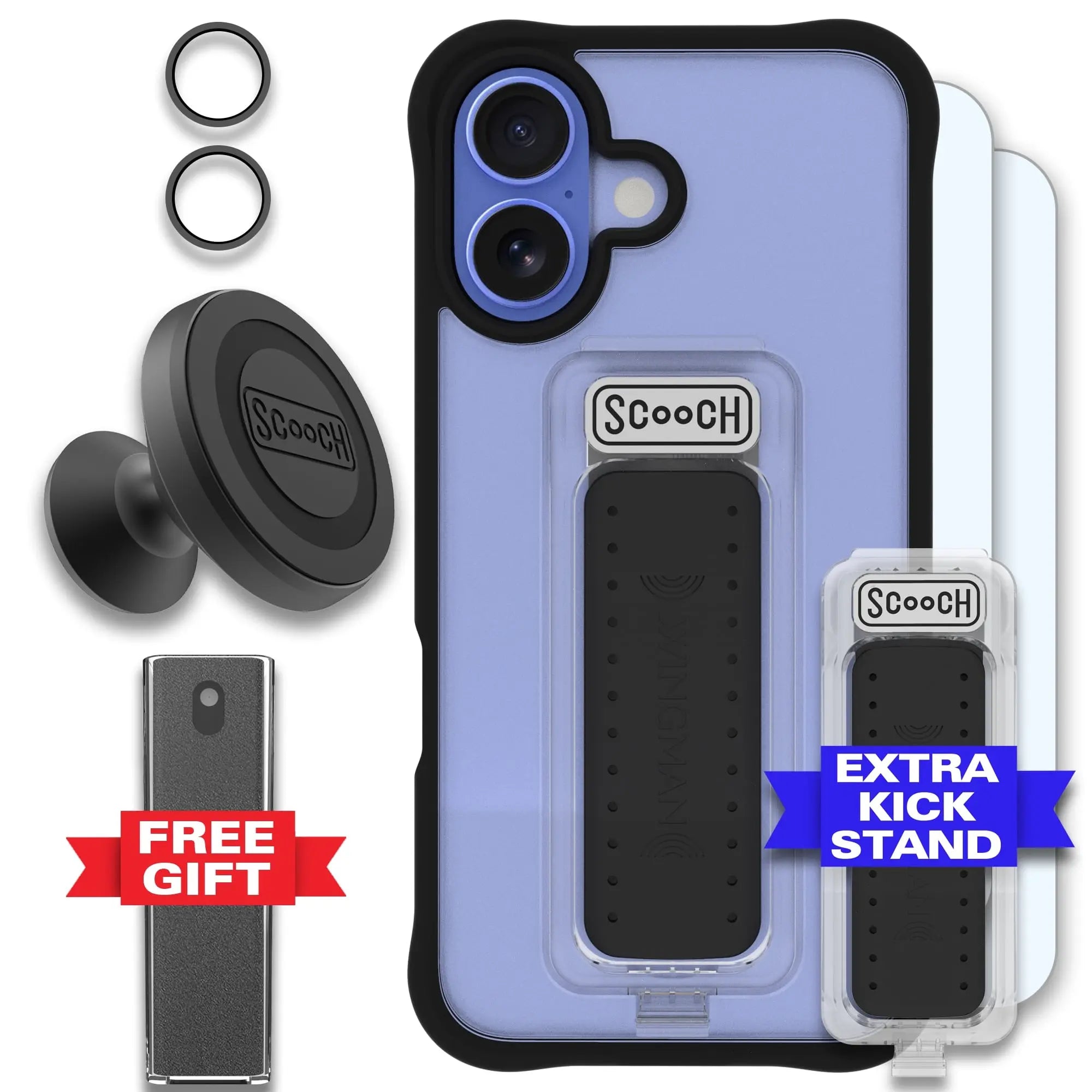 Wingman Tuxedo Clear iPhone 16 Defender