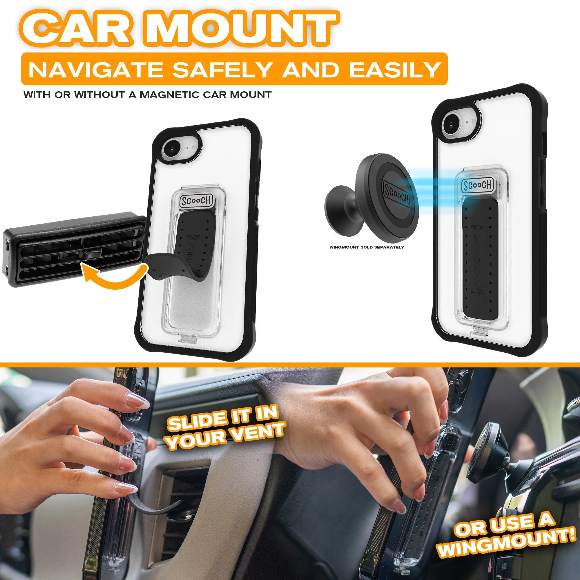 Scooch-Wingman Defender Bundle for iPhone 16e (Preorder - Ships Week of 3/24)-
