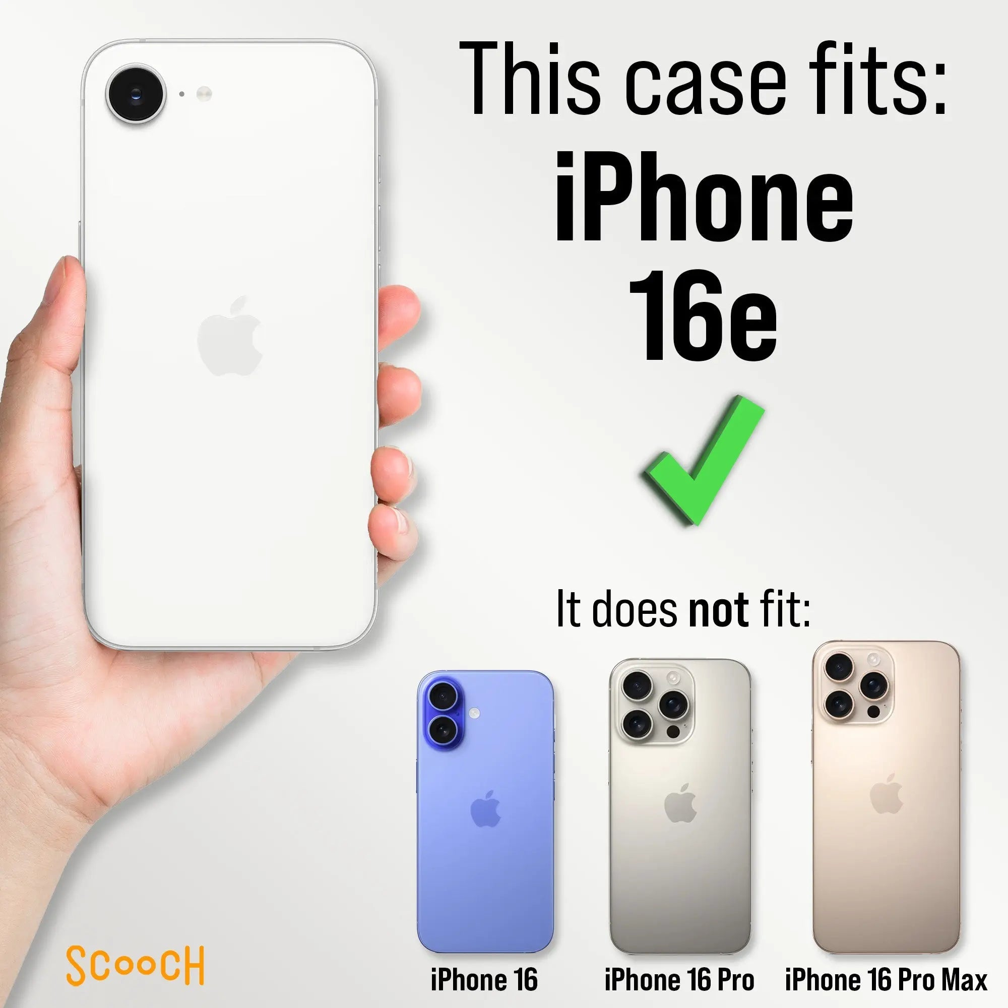 Scooch-Wingman Defender Bundle for iPhone 16e (Preorder - Ships Week of 3/24)-