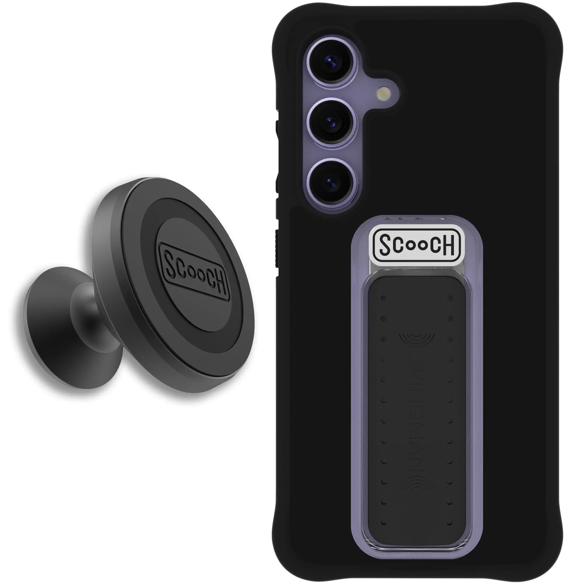 Scooch-Wingman Starter Bundle for Galaxy S25-Black