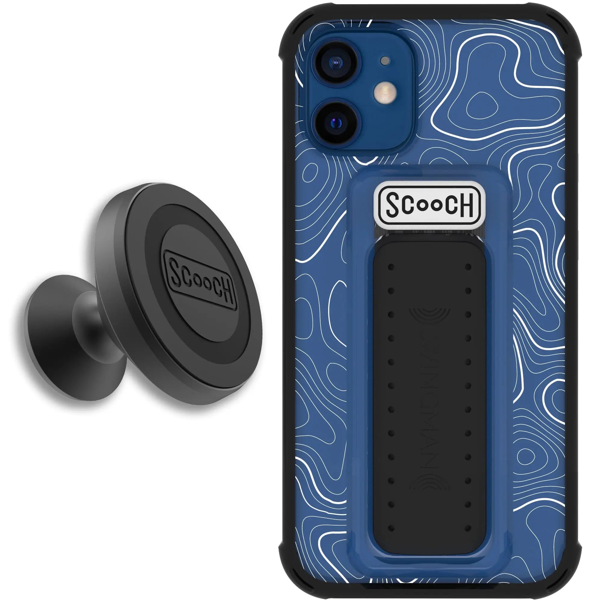 Scooch-Wingman Starter Bundle for iPhone 12 Mini-Topography