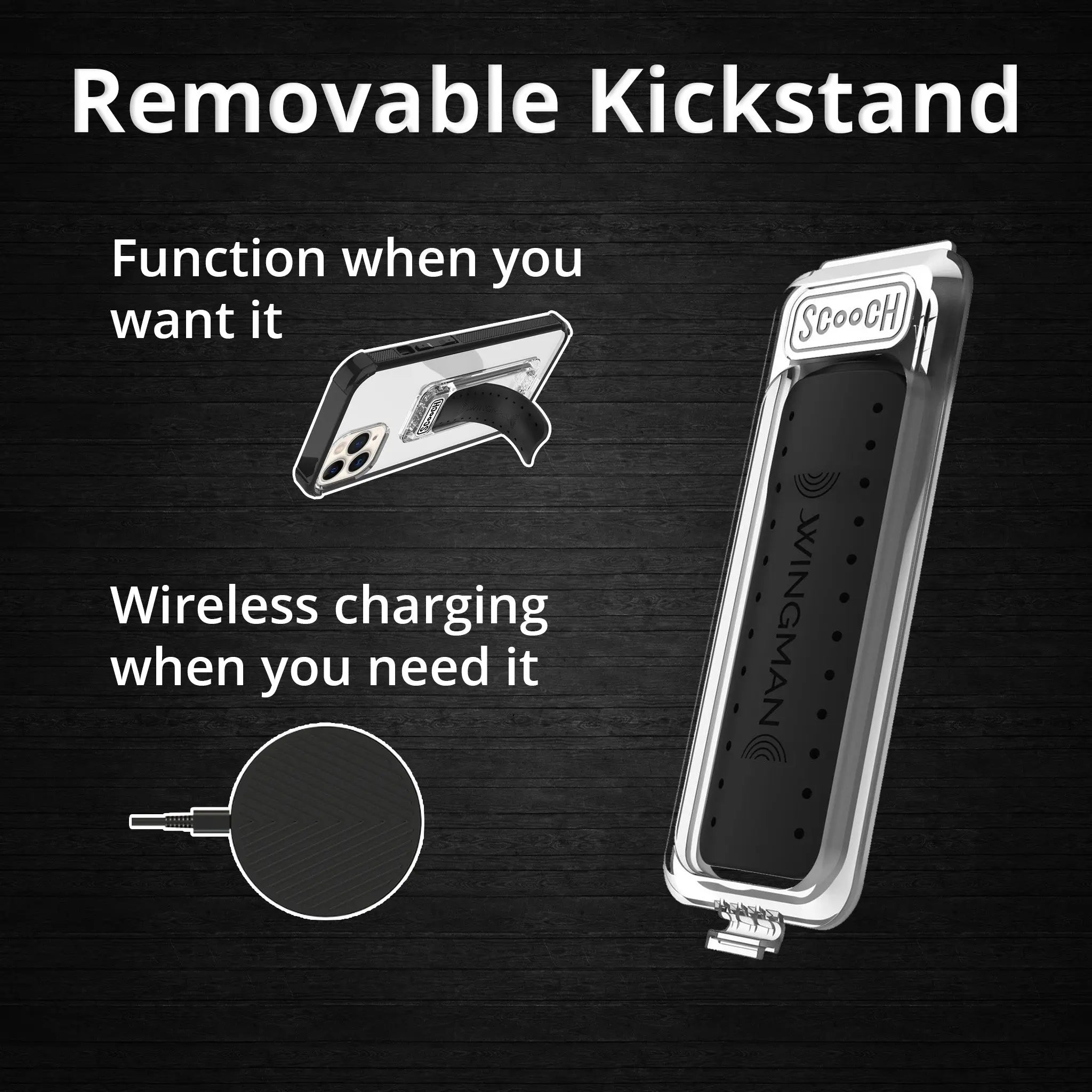 Scooch-Wingman Starter Bundle for iPhone 12 Pro Max-