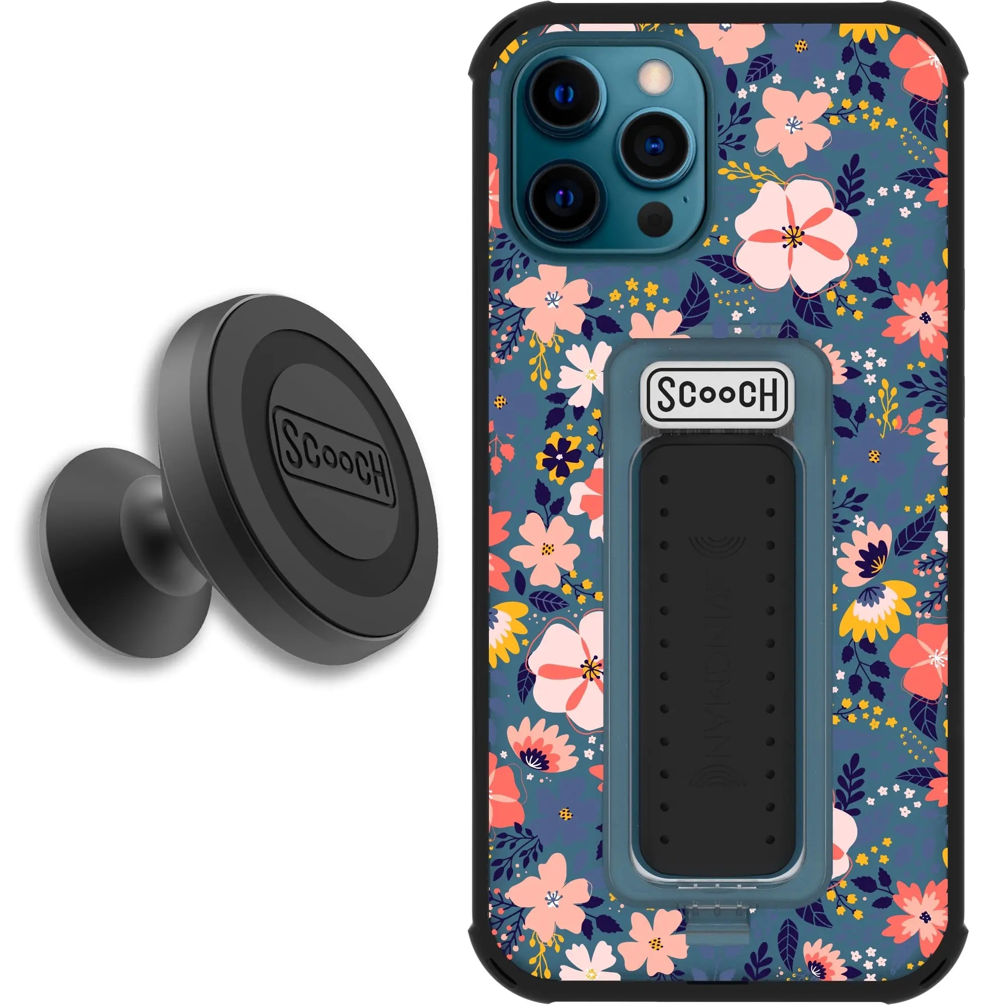 Scooch-Wingman Starter Bundle for iPhone 12 Pro Max-Wildflowers