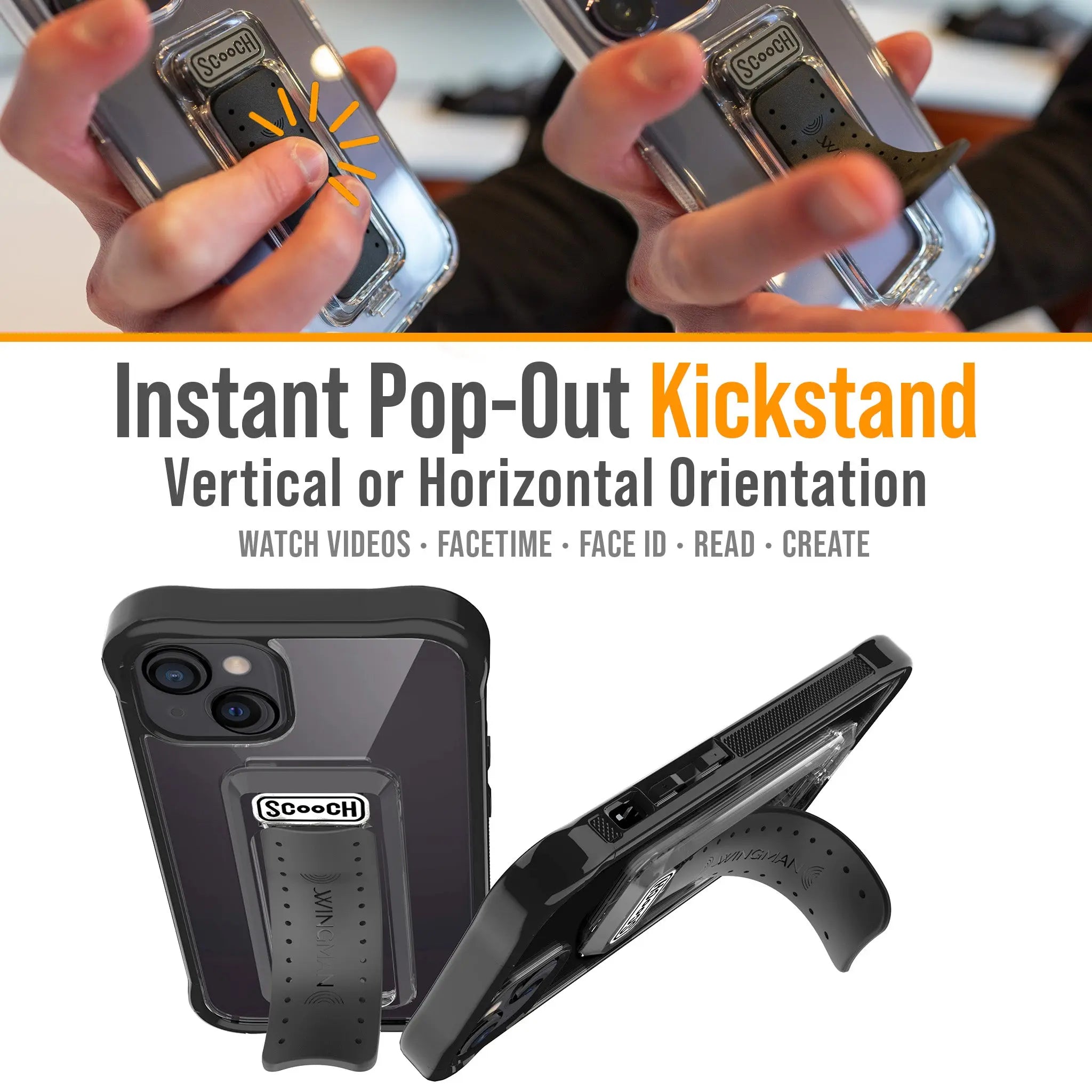 Scooch-Wingman Starter Bundle for iPhone 13 Mini-