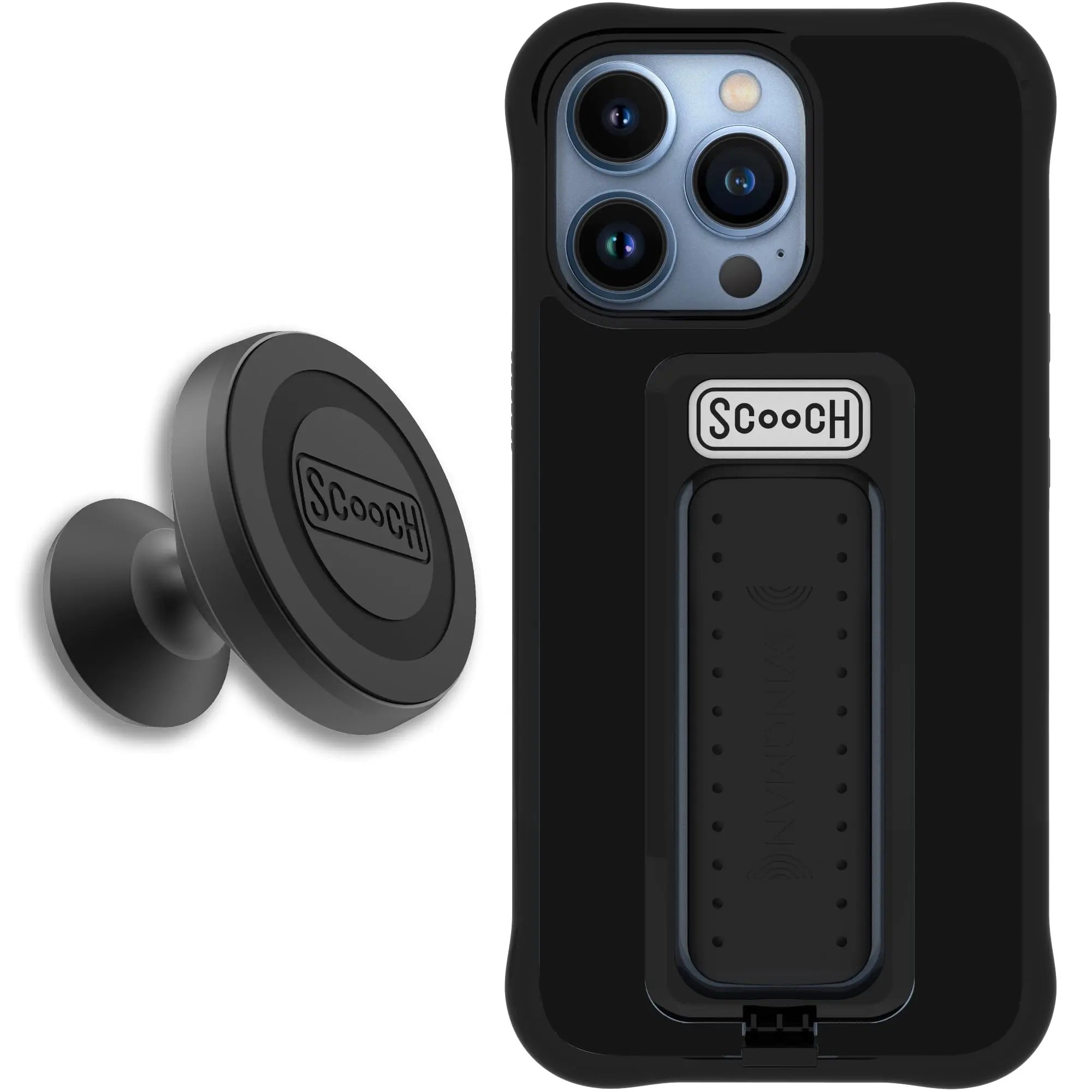 Scooch-Wingman Starter Bundle for iPhone 13 Pro-Black