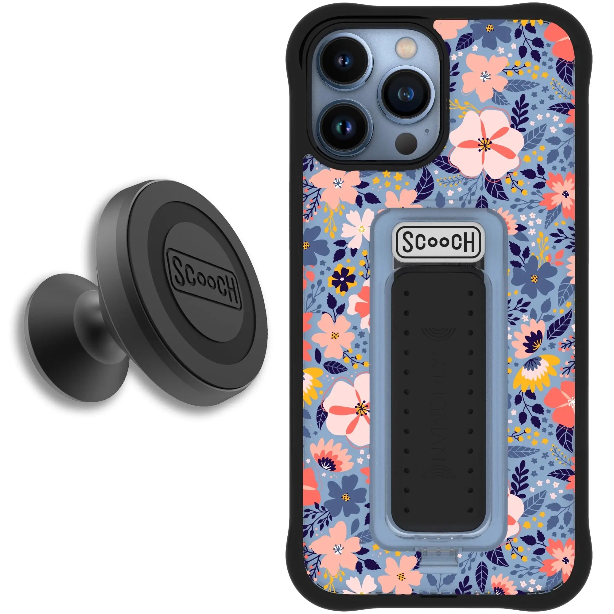 Scooch-Wingman Starter Bundle for iPhone 13 Pro Max-Wildflowers