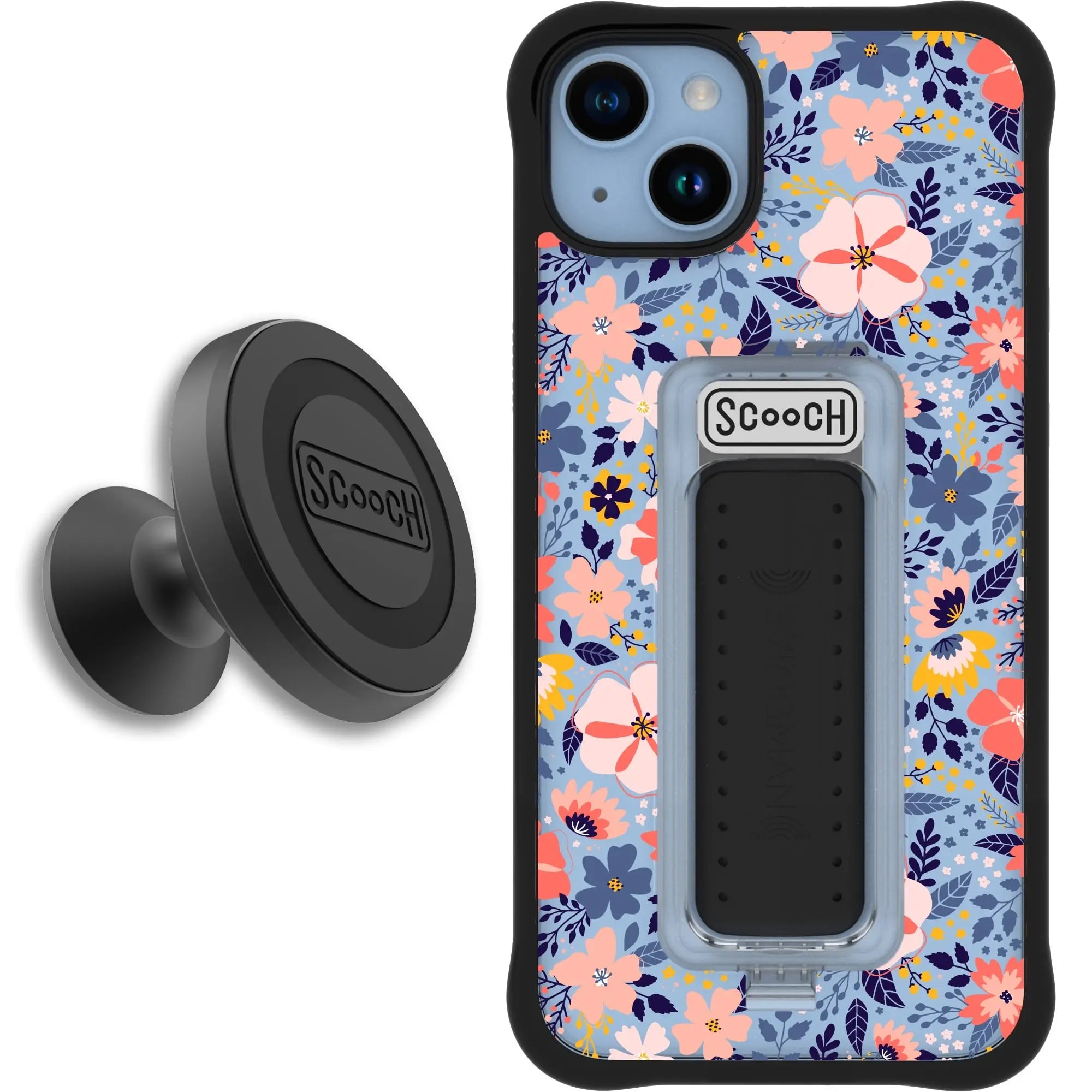 Scooch-Wingman Starter Bundle for iPhone 14 Plus-Wildflowers