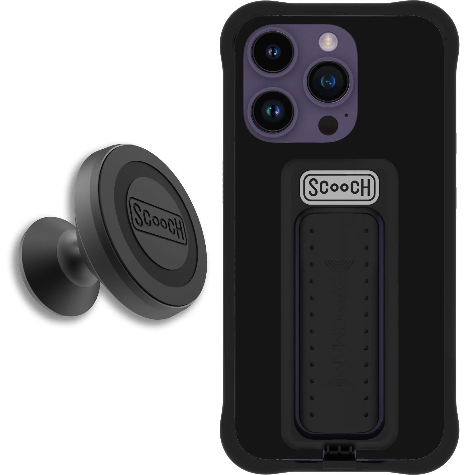 Scooch-Wingman Starter Bundle for iPhone 14 Pro-Black