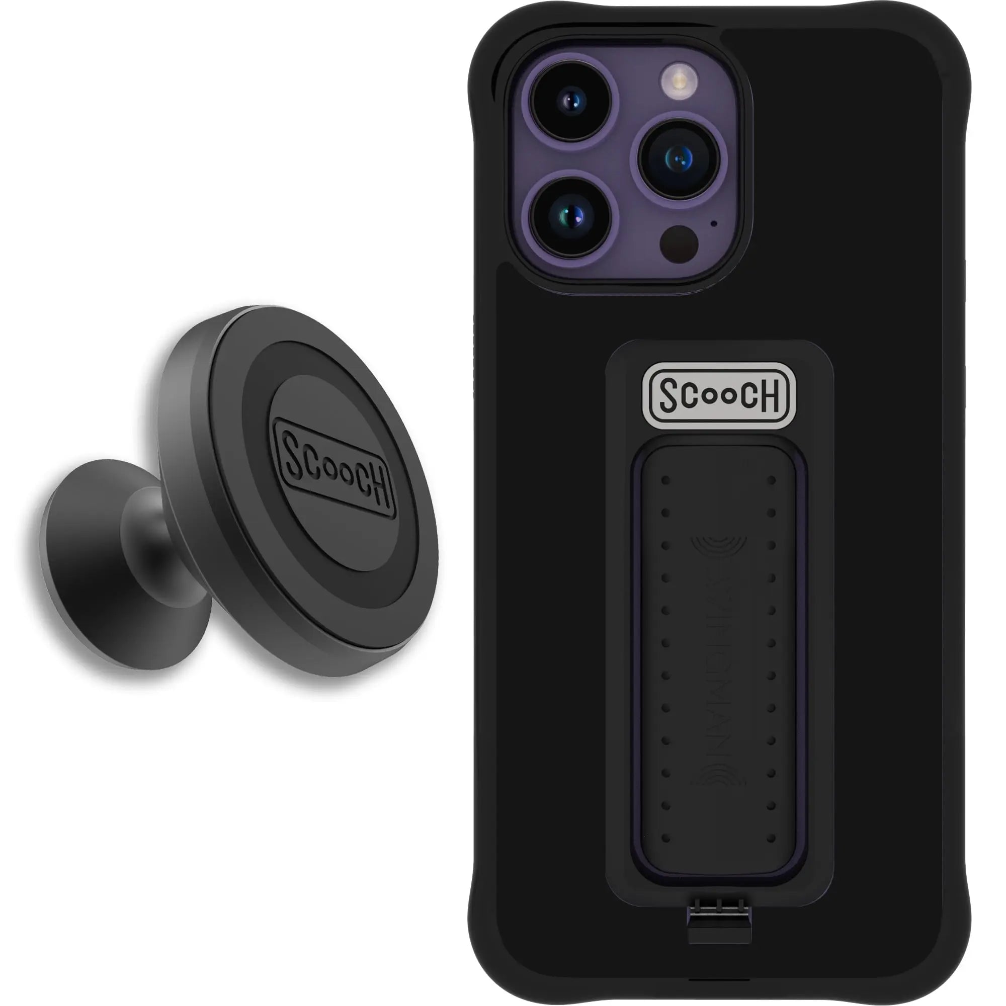 Scooch-Wingman Starter Bundle for iPhone 14 Pro Max-Black