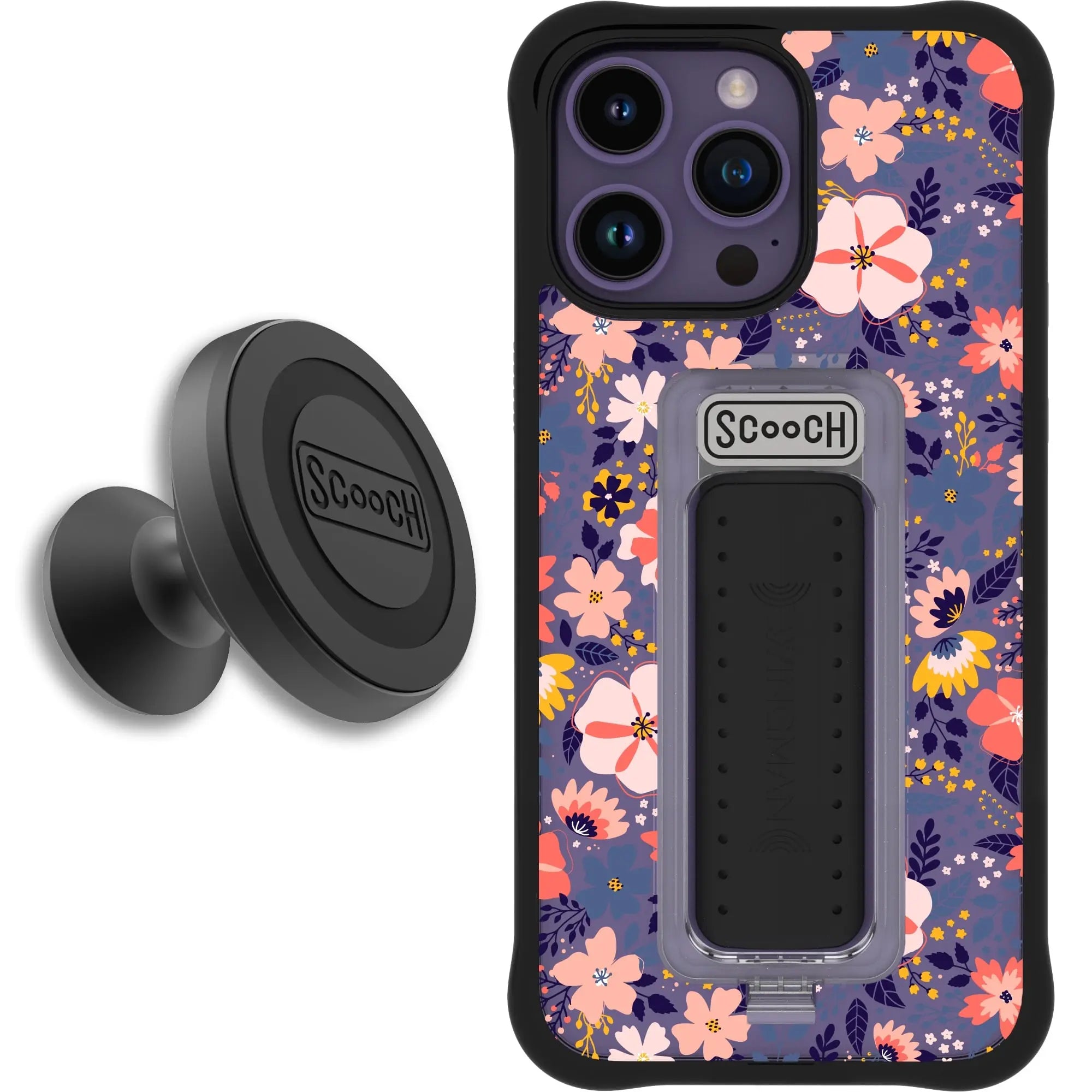 Scooch-Wingman Starter Bundle for iPhone 14 Pro Max-Wildflowers