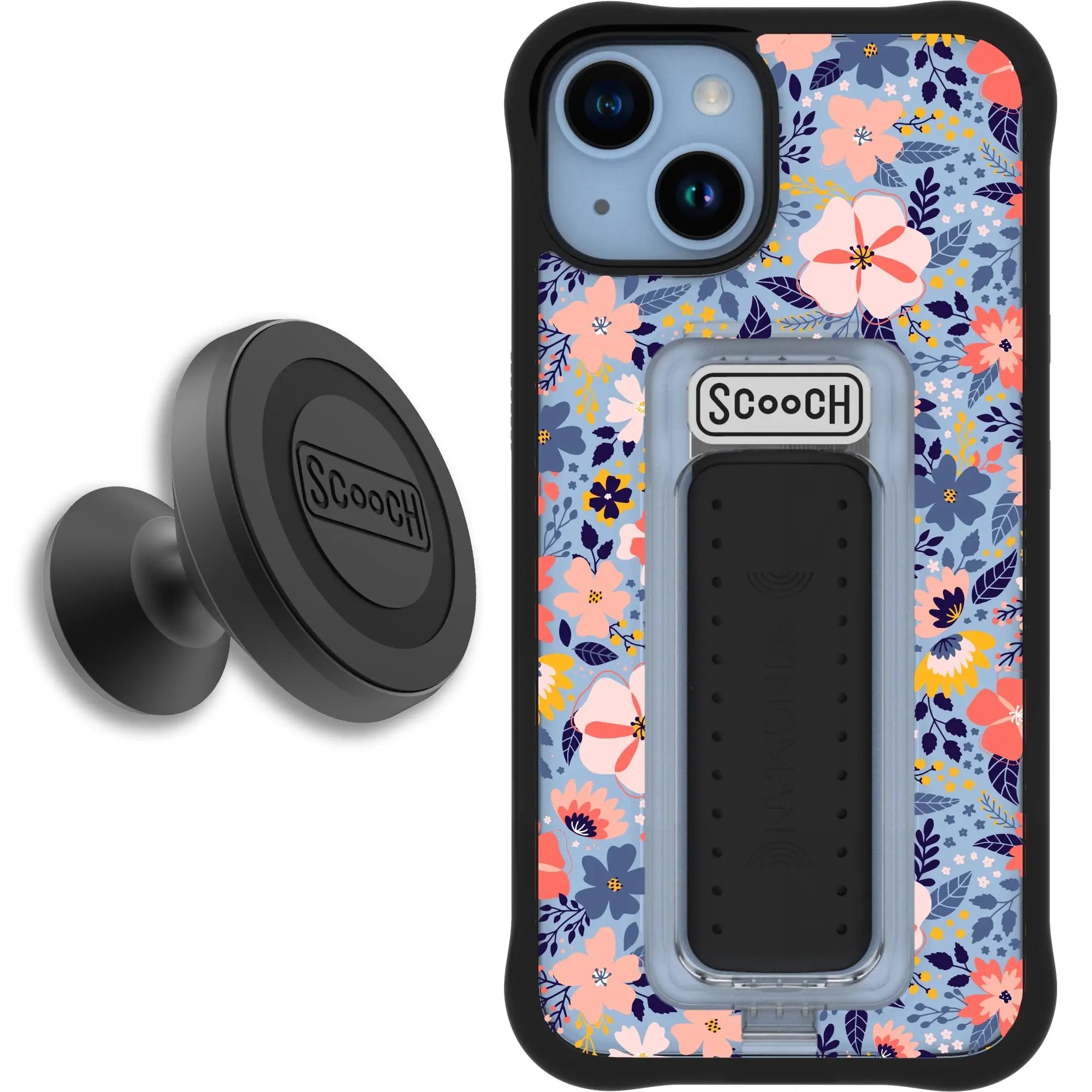 Scooch-Wingman Starter Bundle for iPhone 14-Wildflowers