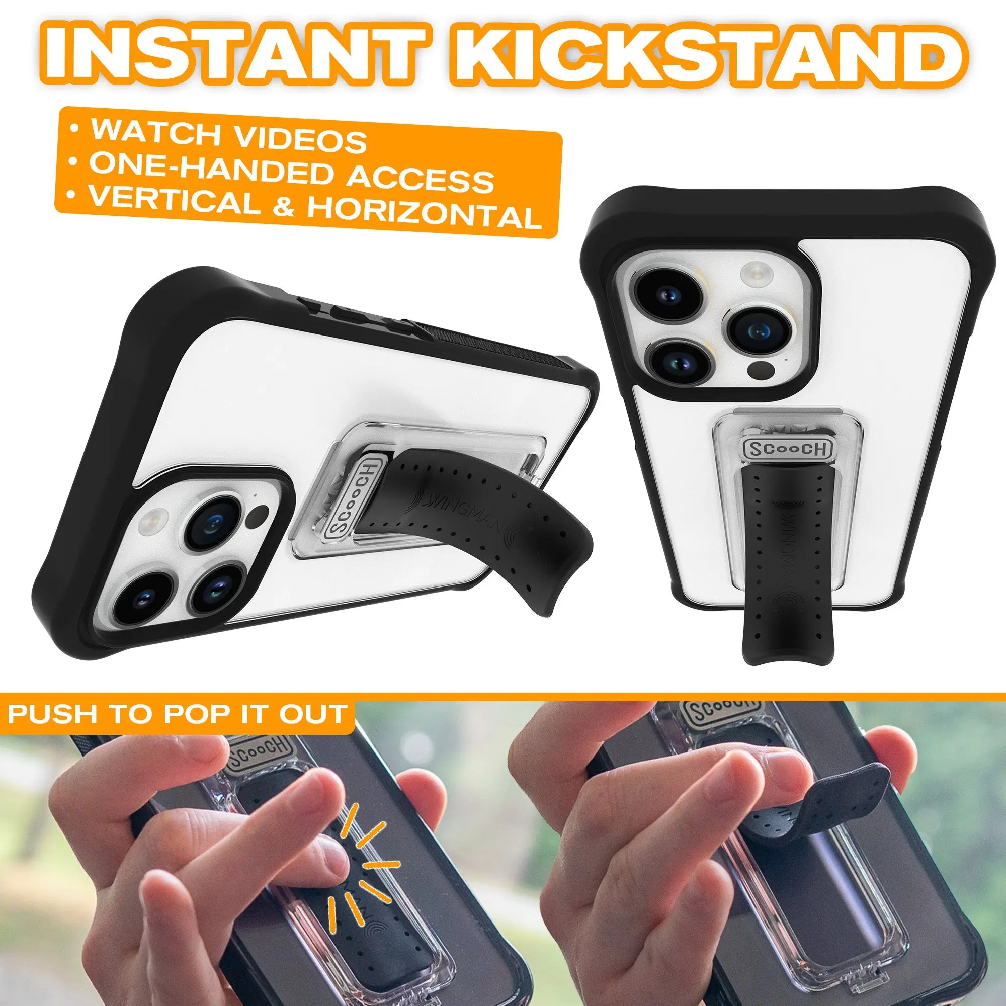 Scooch-Wingman Starter Bundle for iPhone 15 Pro Max-