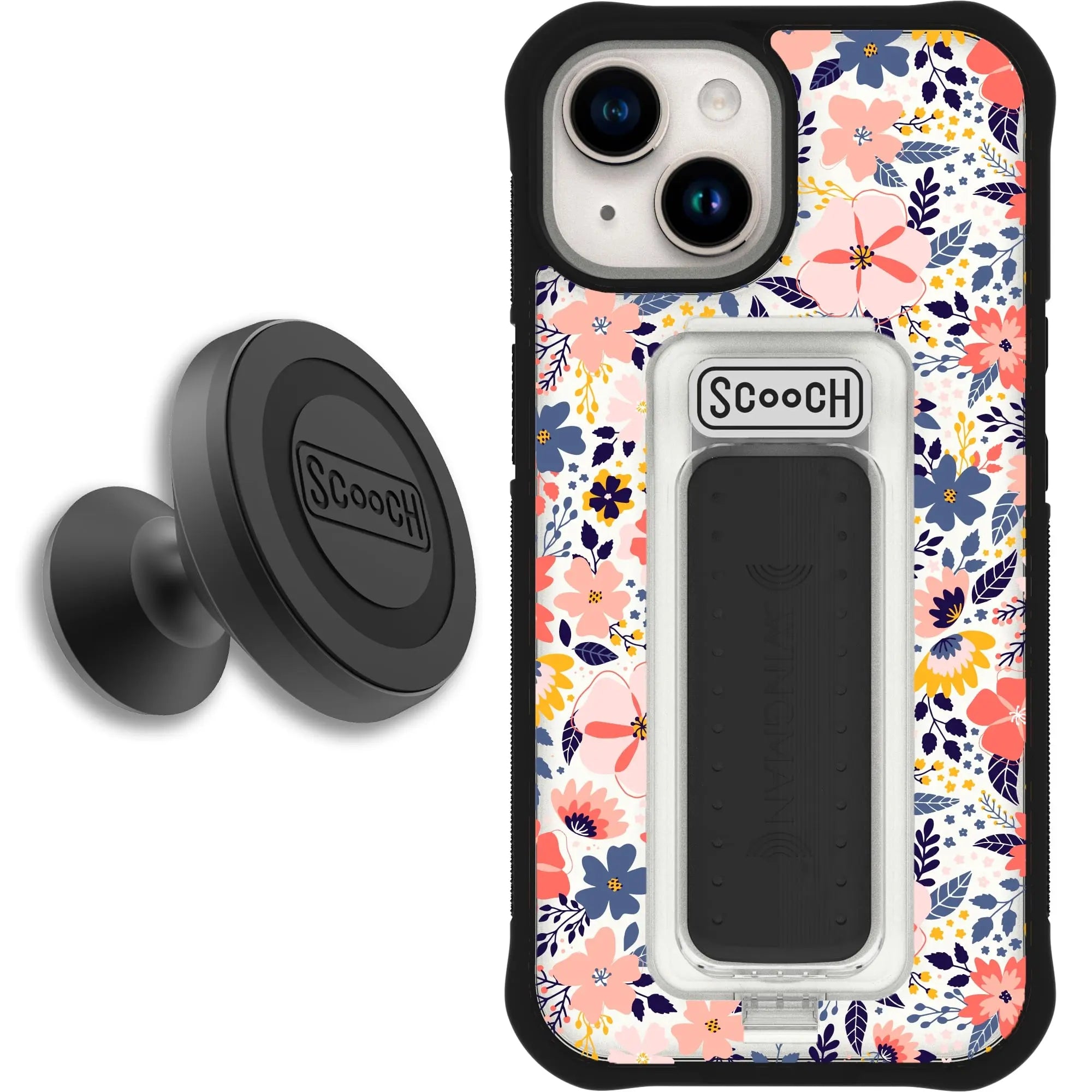 Scooch-Wingman Starter Bundle for iPhone 15-Wildflowers