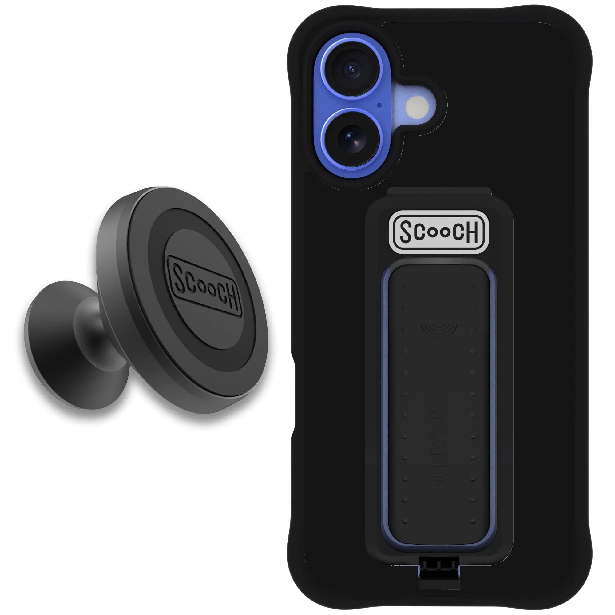 Scooch-Wingman Starter Bundle for iPhone 16-Black