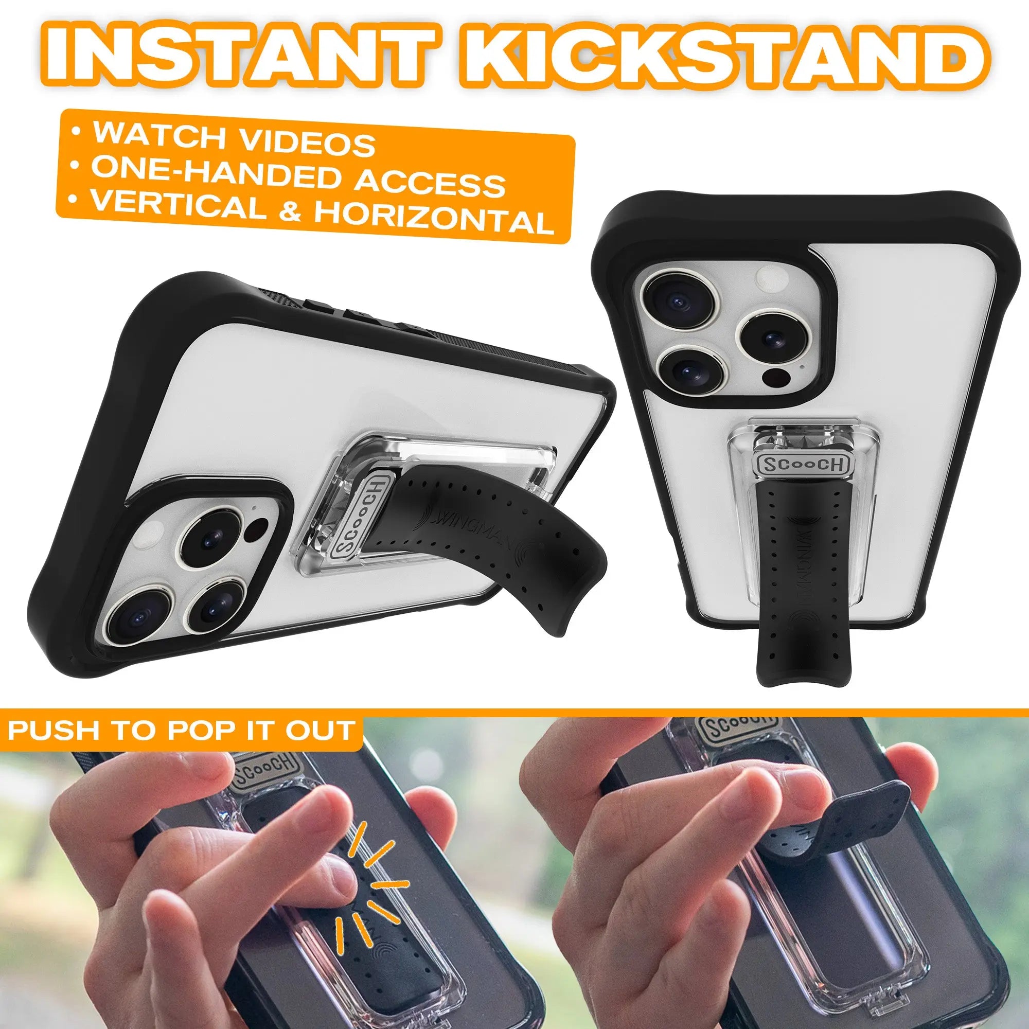 Scooch-Wingman Starter Bundle for iPhone 16 Pro Max-