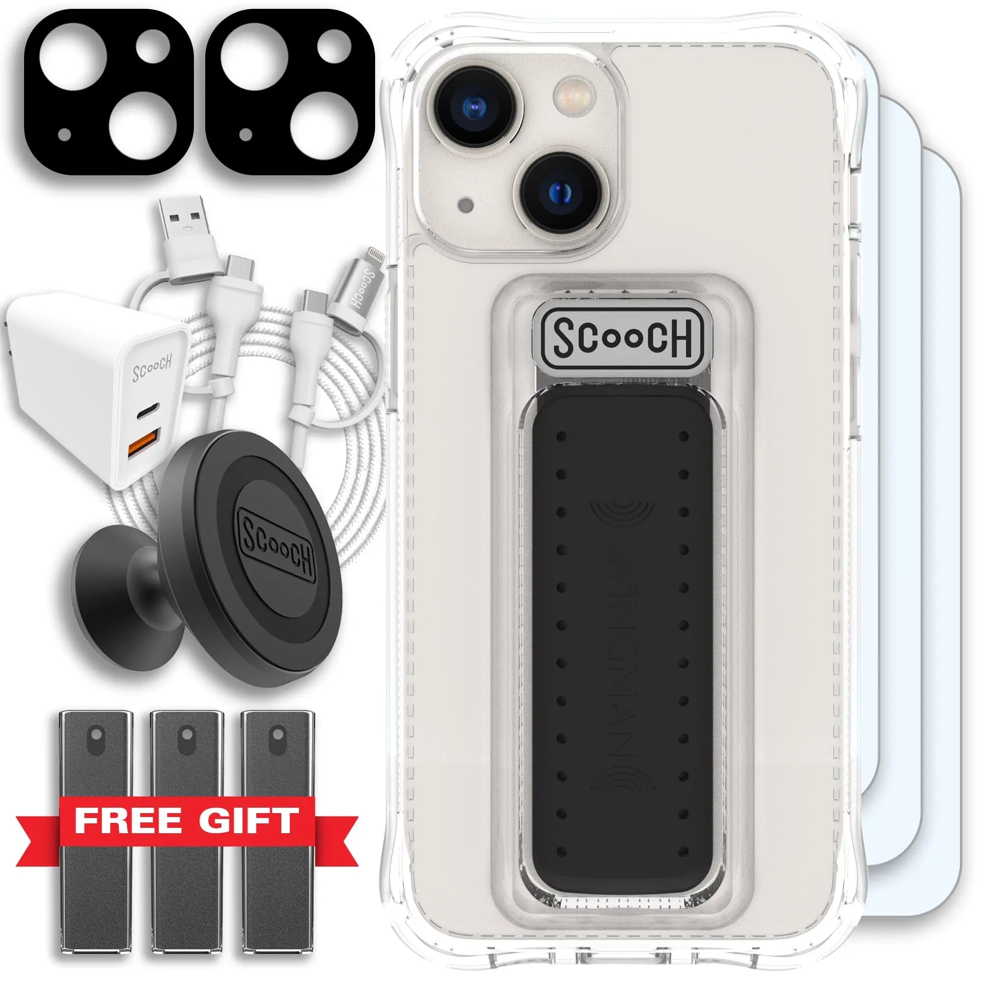 Scooch-Wingman Ultimate Bundle for iPhone 13 Mini-