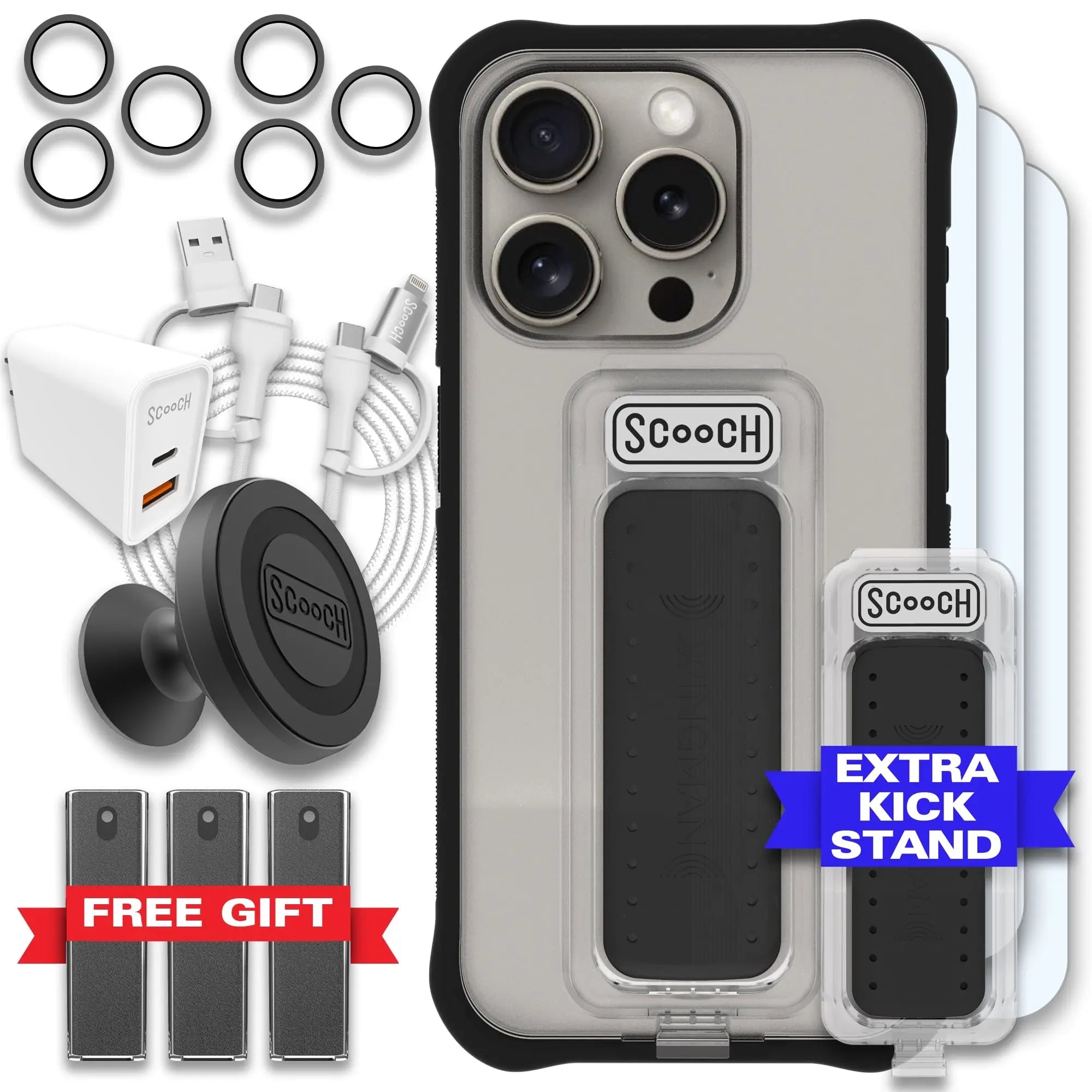 Wingman Tuxedo Clear iPhone 15 Pro Max Ultimate