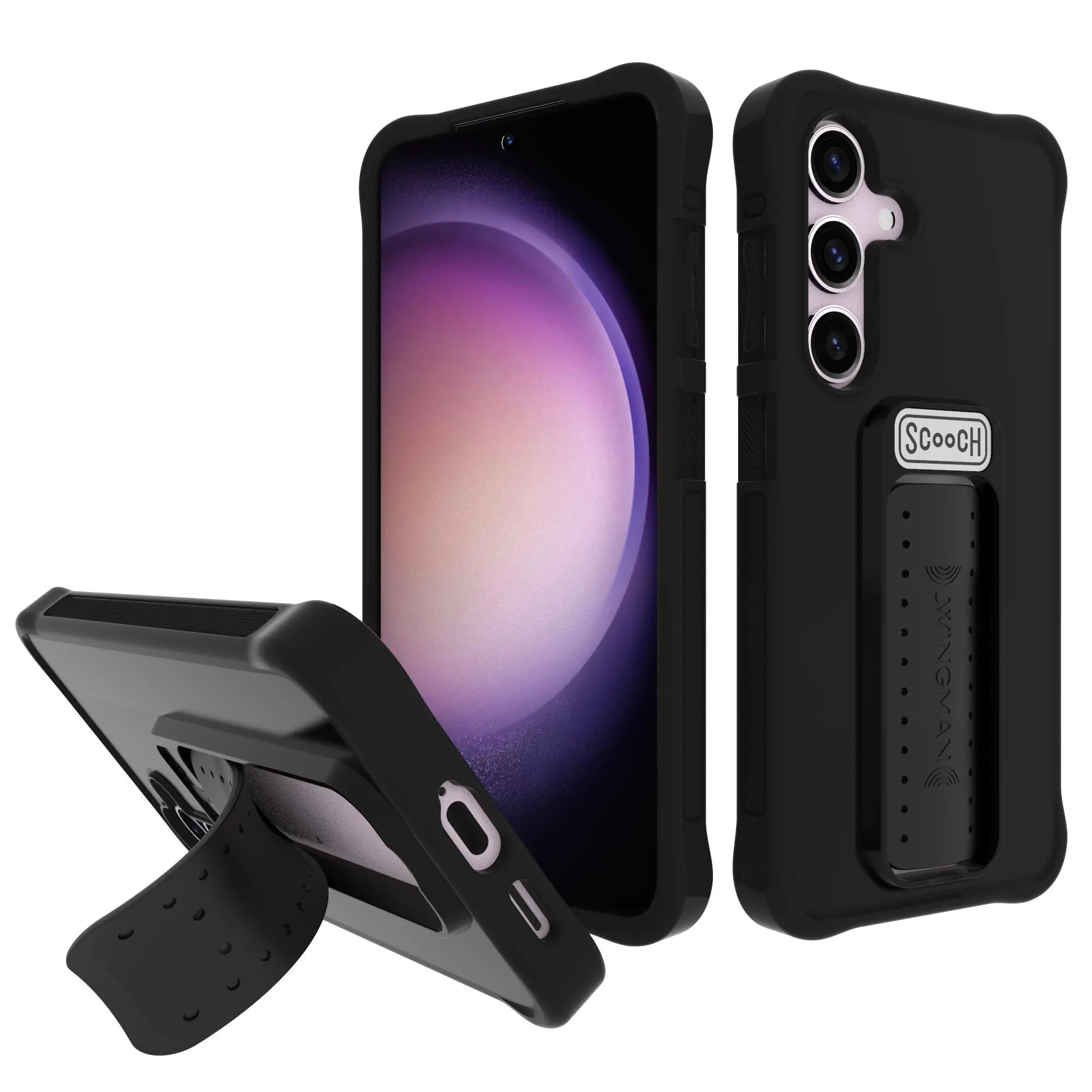 Wingman Black Galaxy S24 Case Only