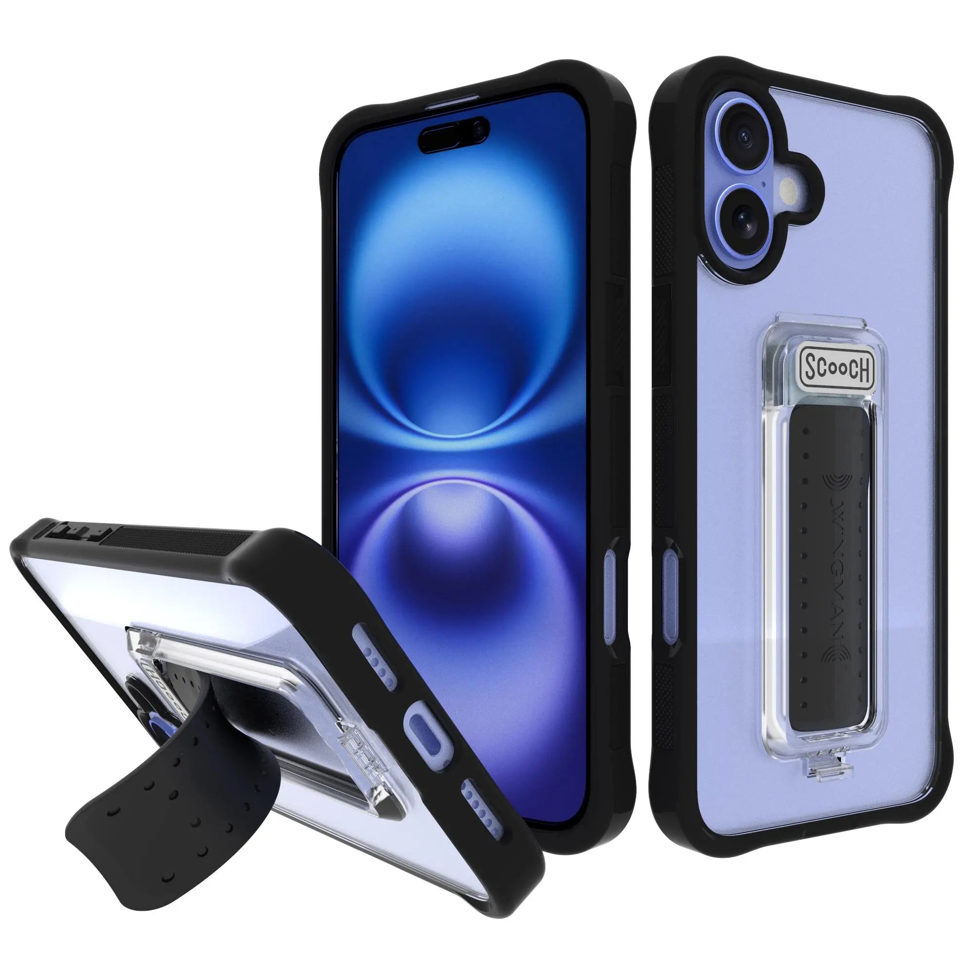 Wingman Tuxedo Clear iPhone 16 Plus Case Only