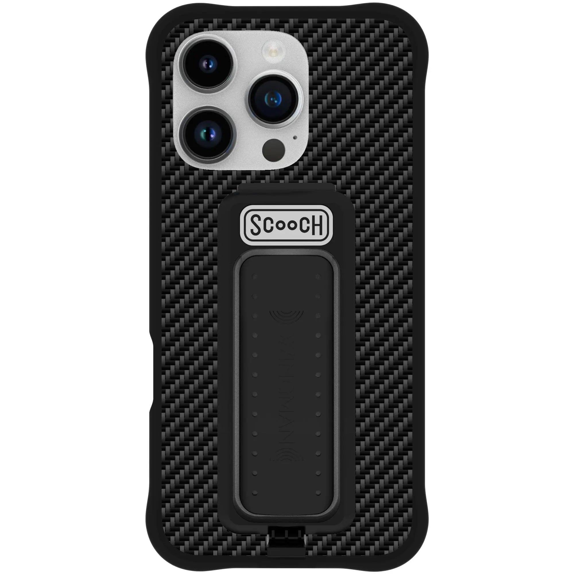 Scooch-Wingman for iPhone 16 Pro-Carbon-Fiber