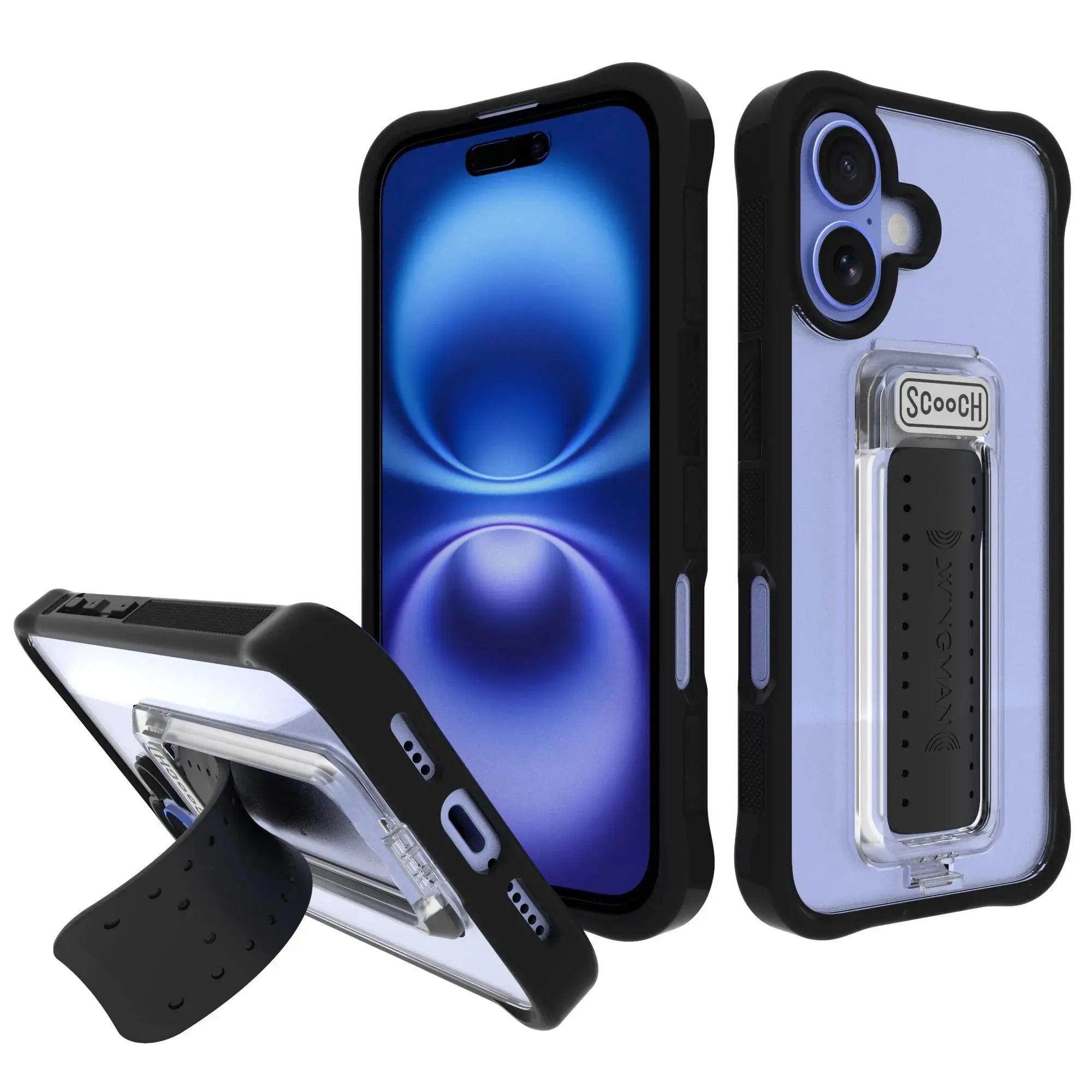 Wingman Tuxedo Clear iPhone 16 Case Only