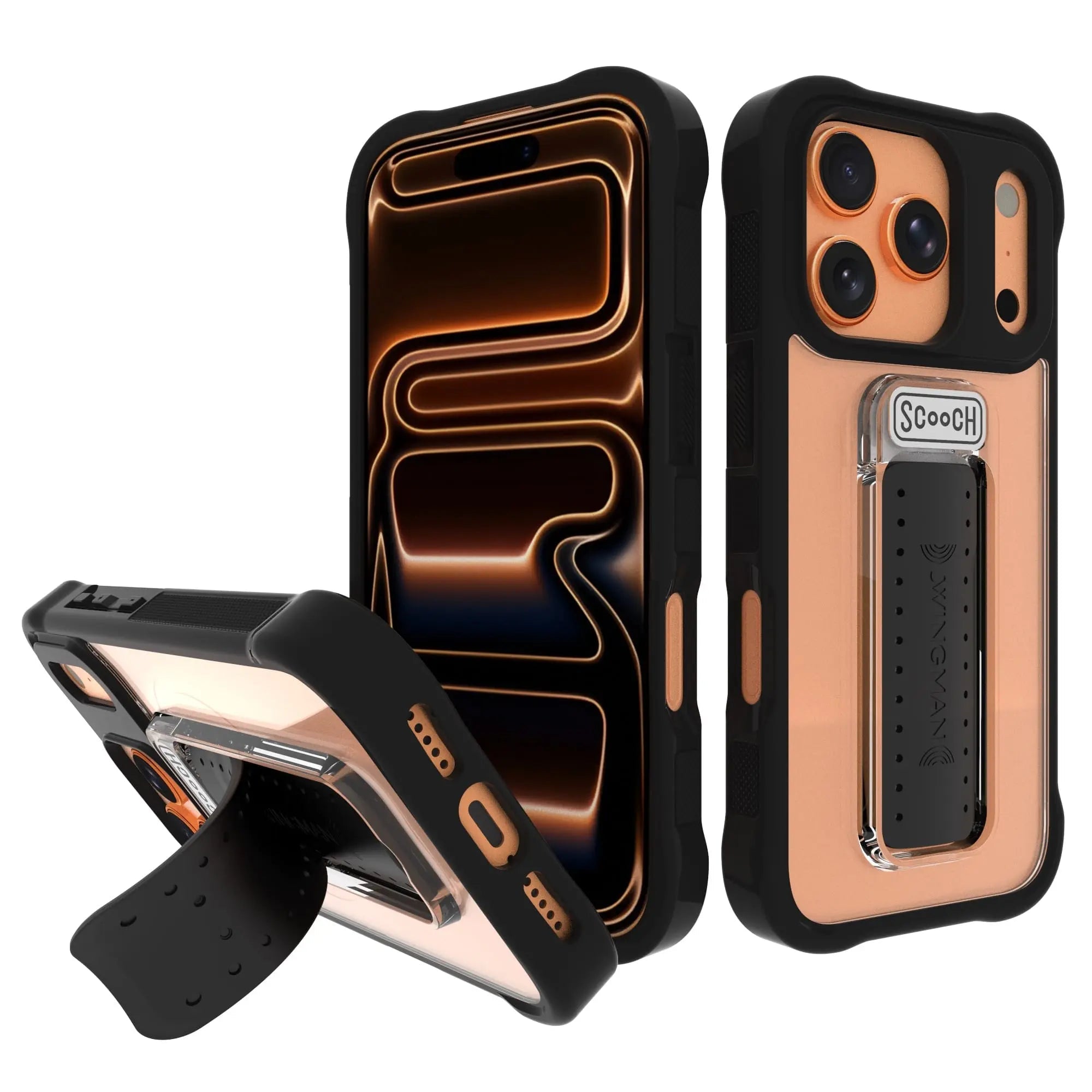 Wingman Tuxedo Clear iPhone 17 Pro Case Only