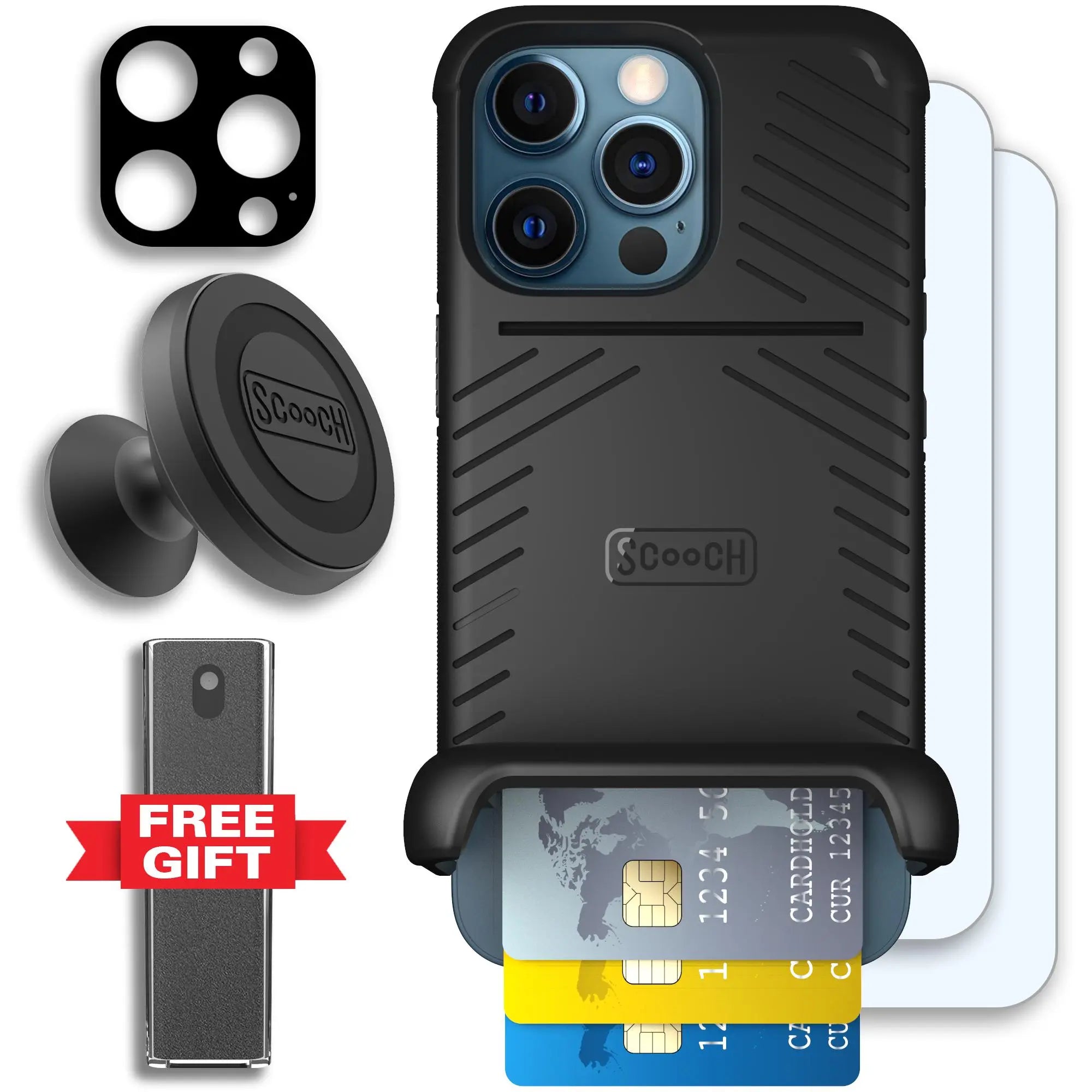 Scooch-Wingmate Defender Bundle for iPhone 12 Pro-