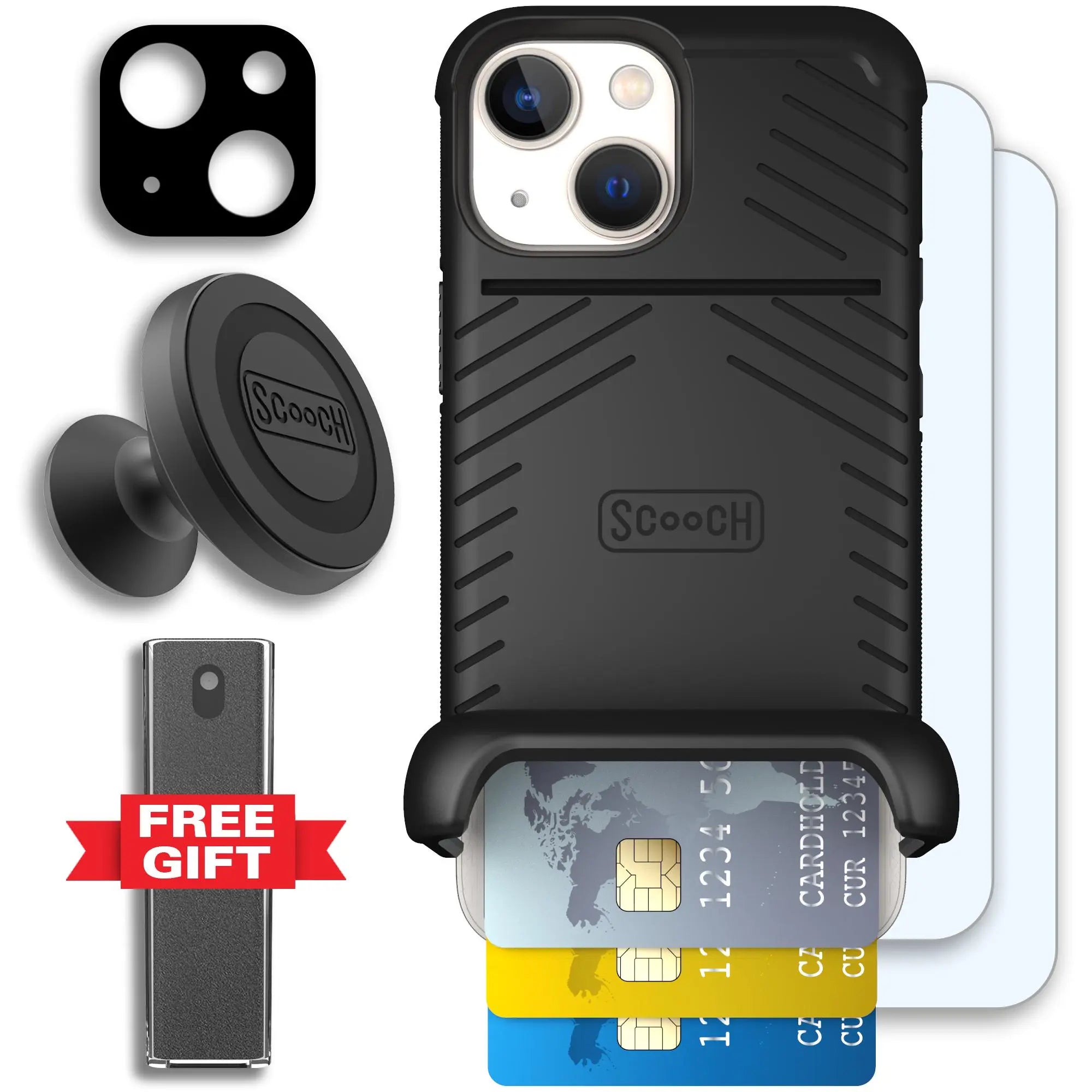 Scooch-Wingmate Defender Bundle for iPhone 13 Mini-