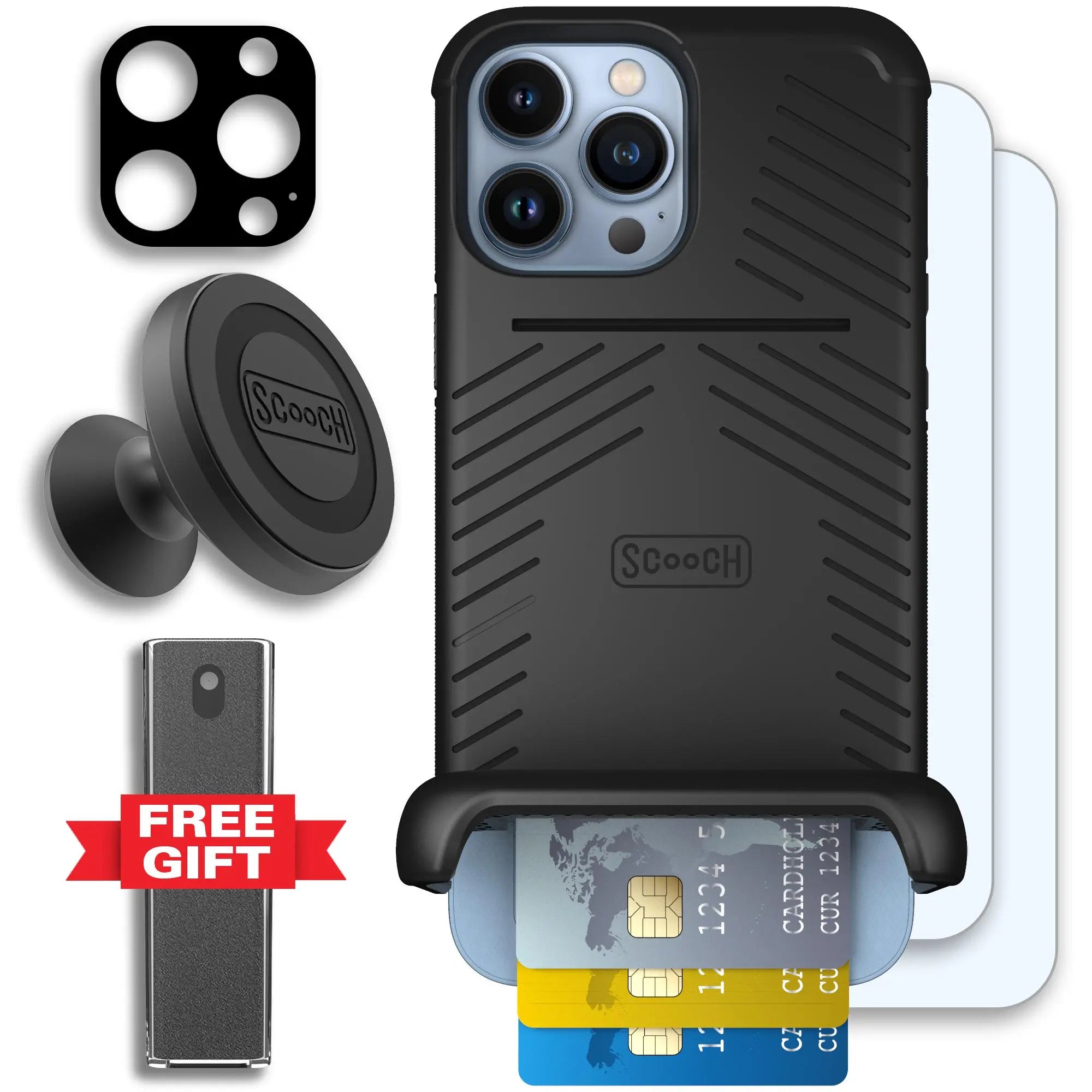 Scooch-Wingmate Defender Bundle for iPhone 13 Pro-