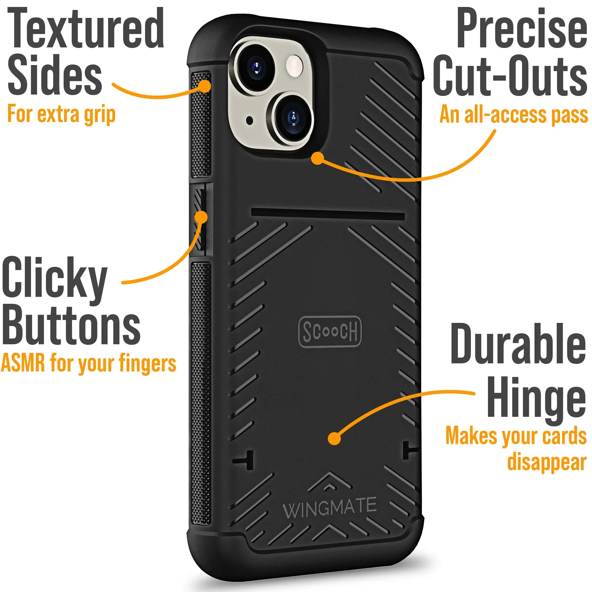 Scooch-Wingmate Defender Bundle for iPhone 14-