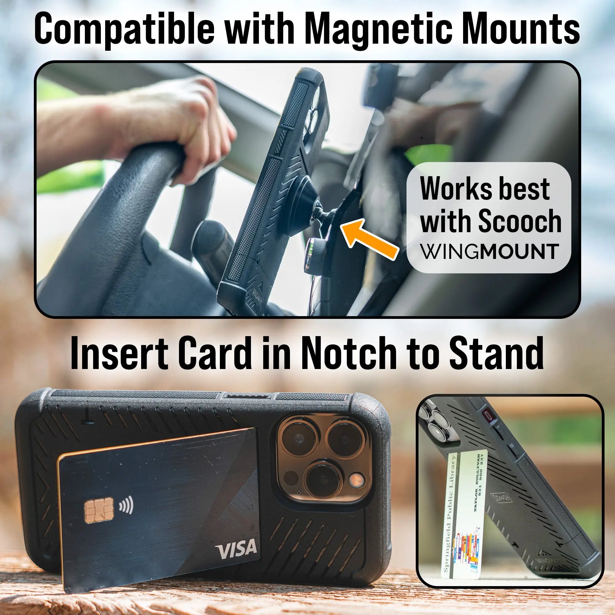 Scooch-Wingmate Defender Bundle for iPhone 14-