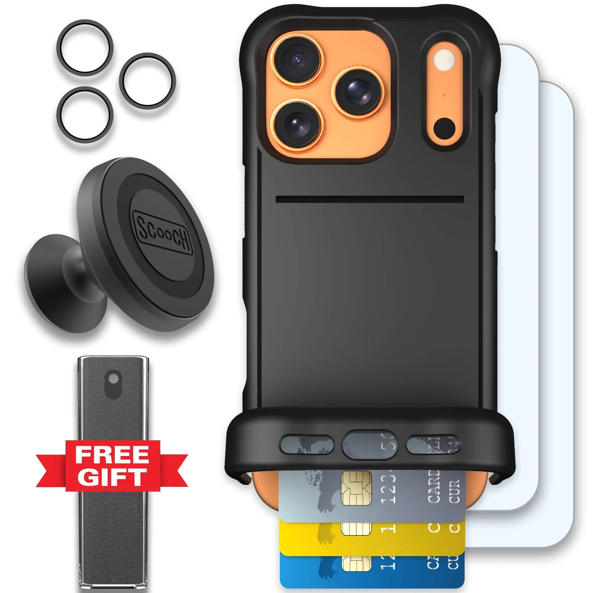 Scooch-Wingmate Defender Bundle for iPhone 17 Pro-