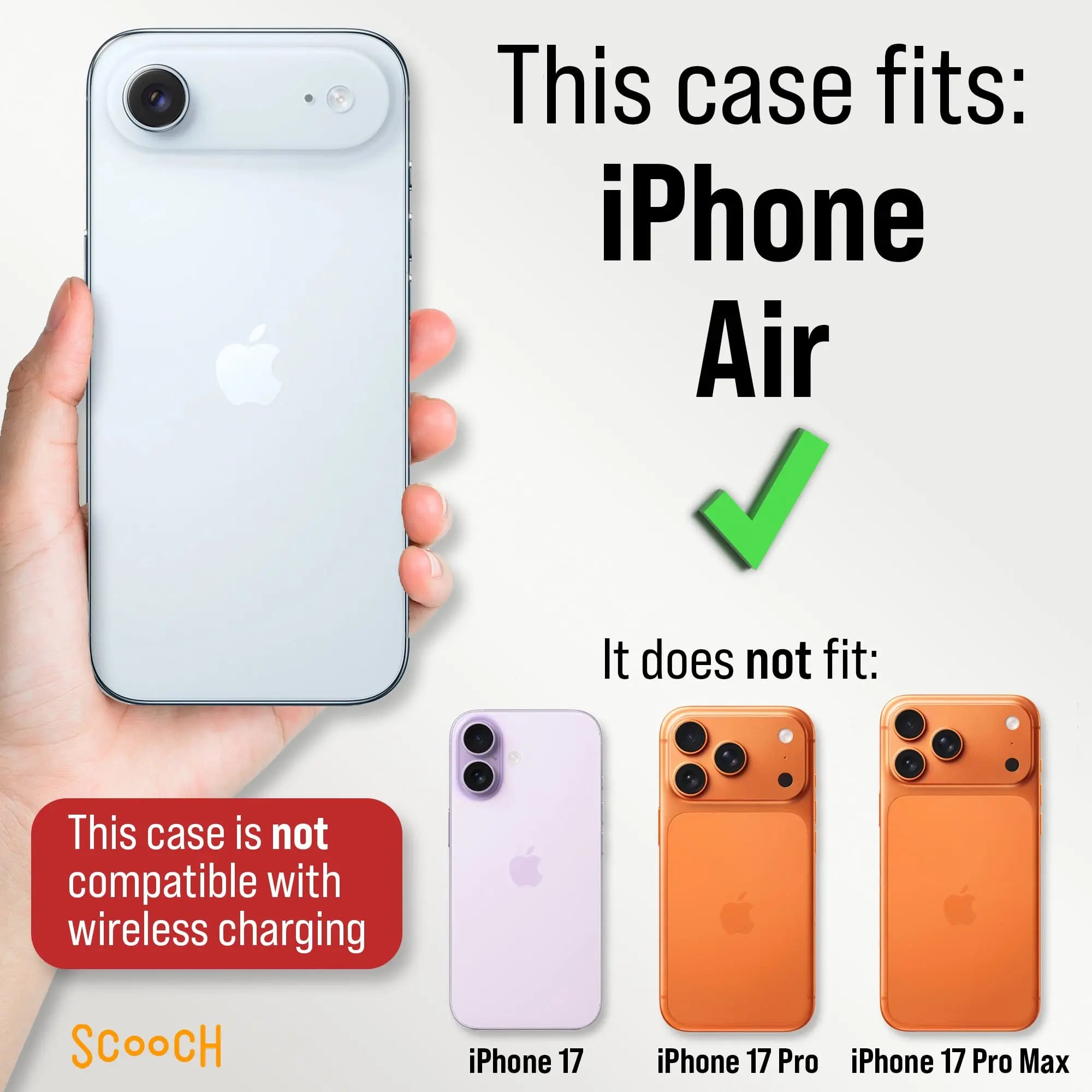 Scooch-Wingmate Defender Bundle for iPhone Air-