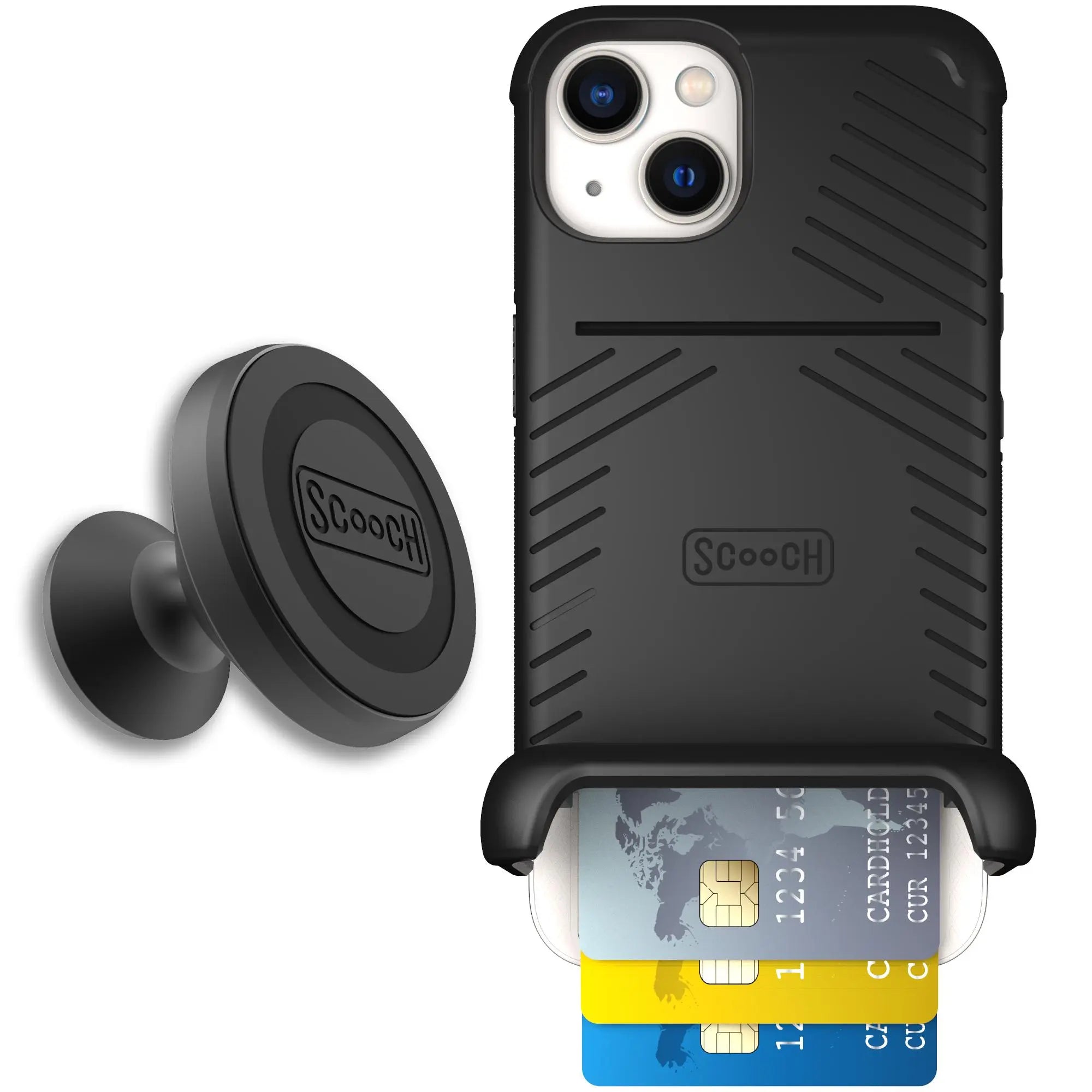 Scooch-Wingmate Starter Bundle for iPhone 13-Black