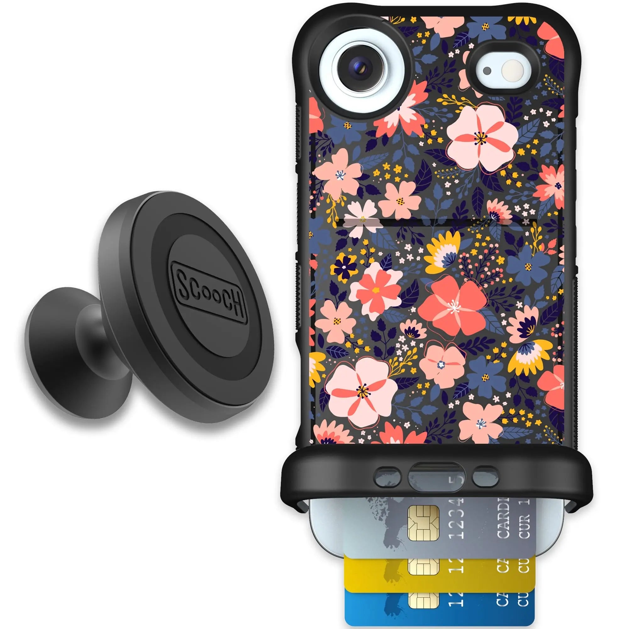 Scooch-Wingmate Starter Bundle for iPhone Air-Wildflowers
