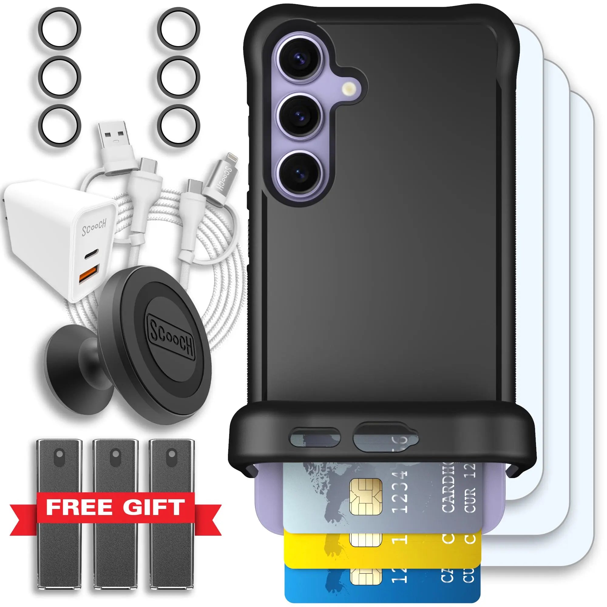 Scooch-Wingmate Ultimate Bundle for Samsung Galaxy S24-