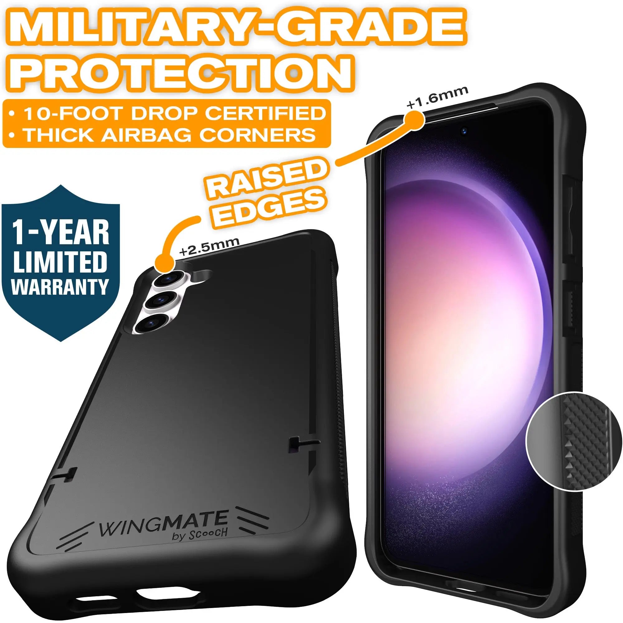 Scooch-Wingmate Ultimate Bundle for Samsung Galaxy S24-