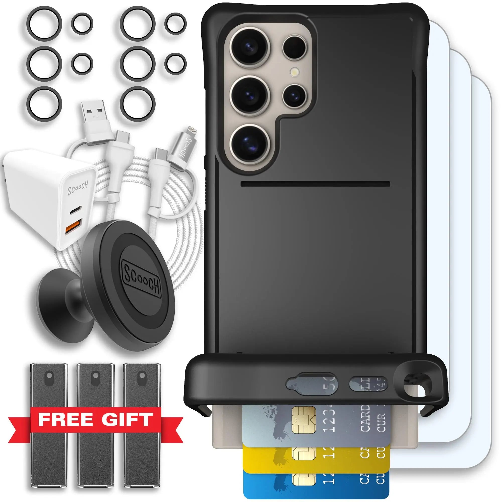 Scooch-Wingmate Ultimate Bundle for Samsung Galaxy S24 Ultra-