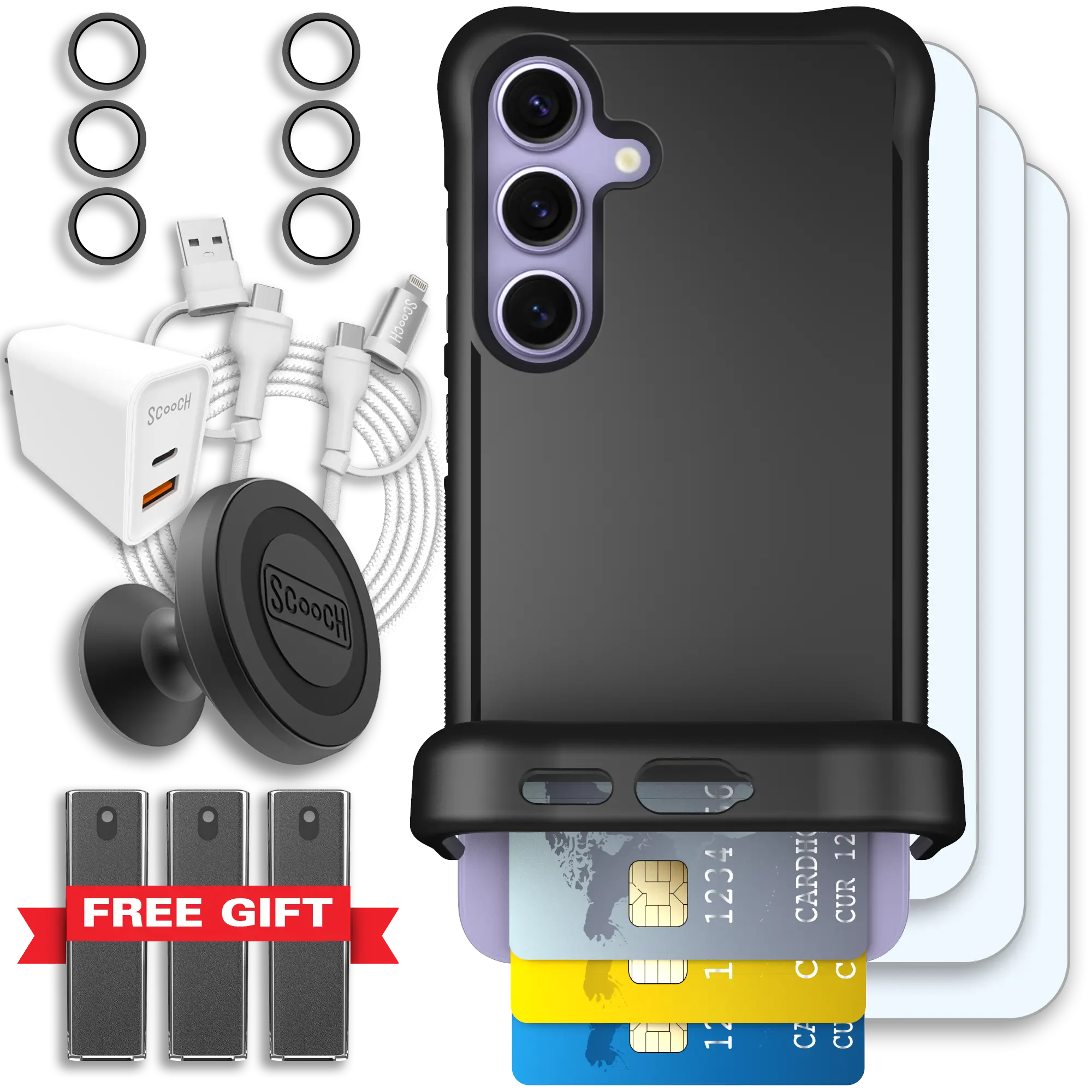 Scooch-Wingmate Ultimate Bundle for Samsung Galaxy S25-