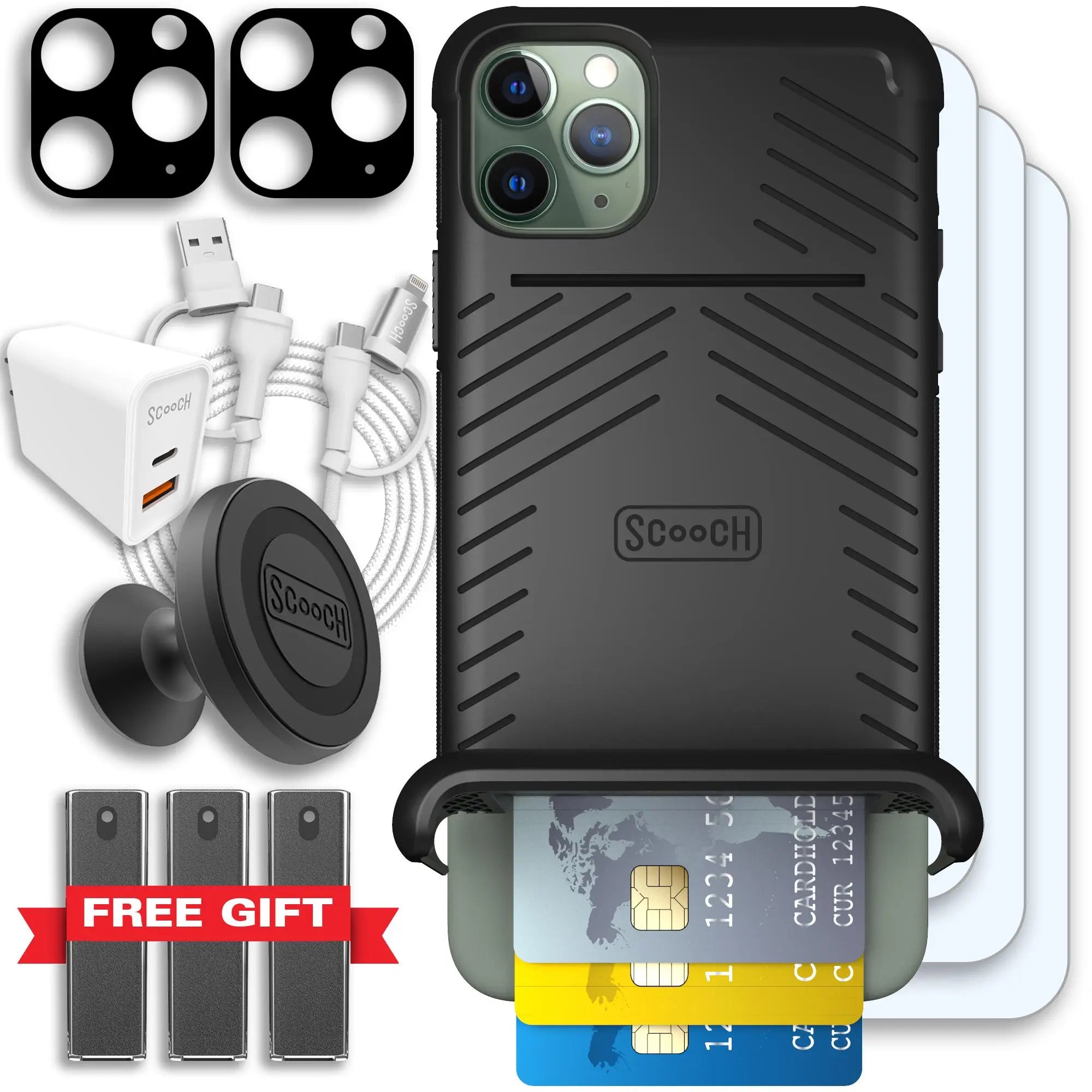 Scooch-Wingmate Ultimate Bundle for iPhone 11 Pro Max-