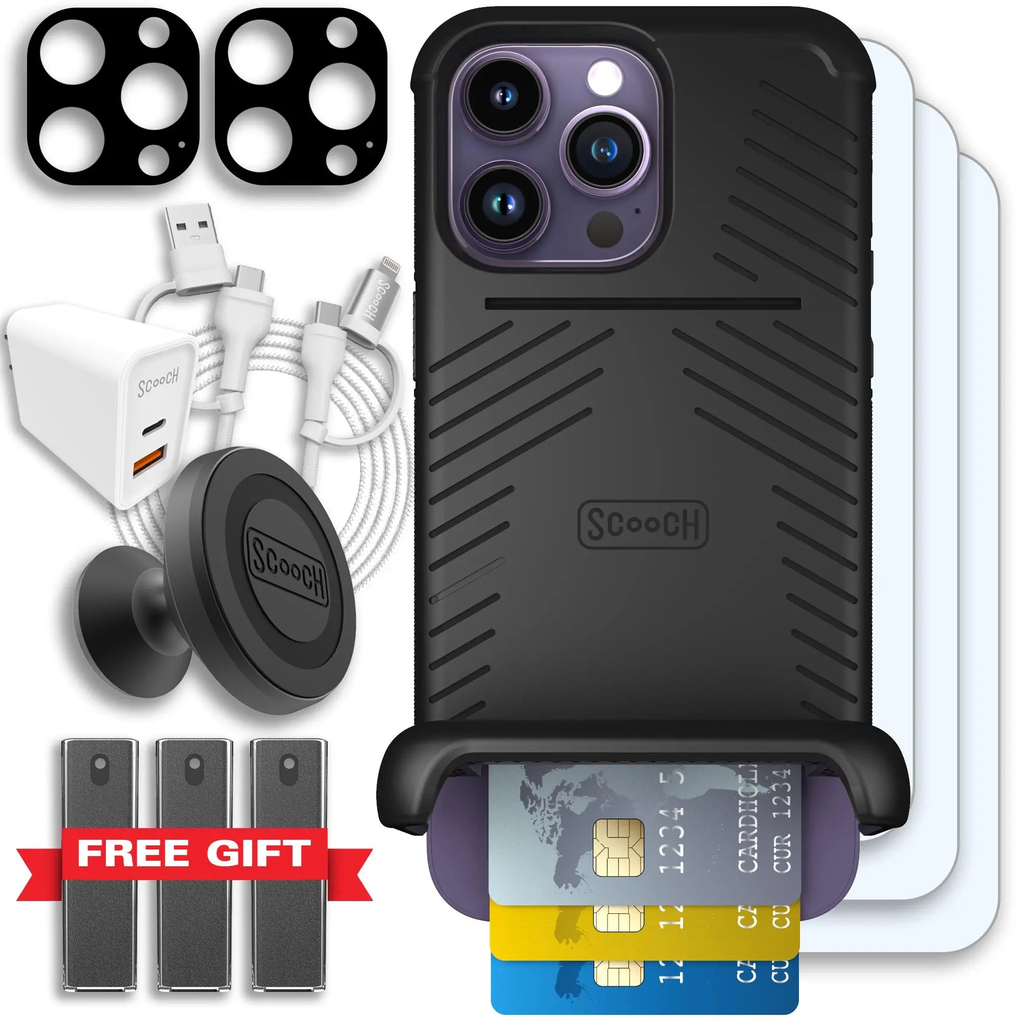 Scooch-Wingmate Ultimate Bundle for iPhone 14 Pro Max-